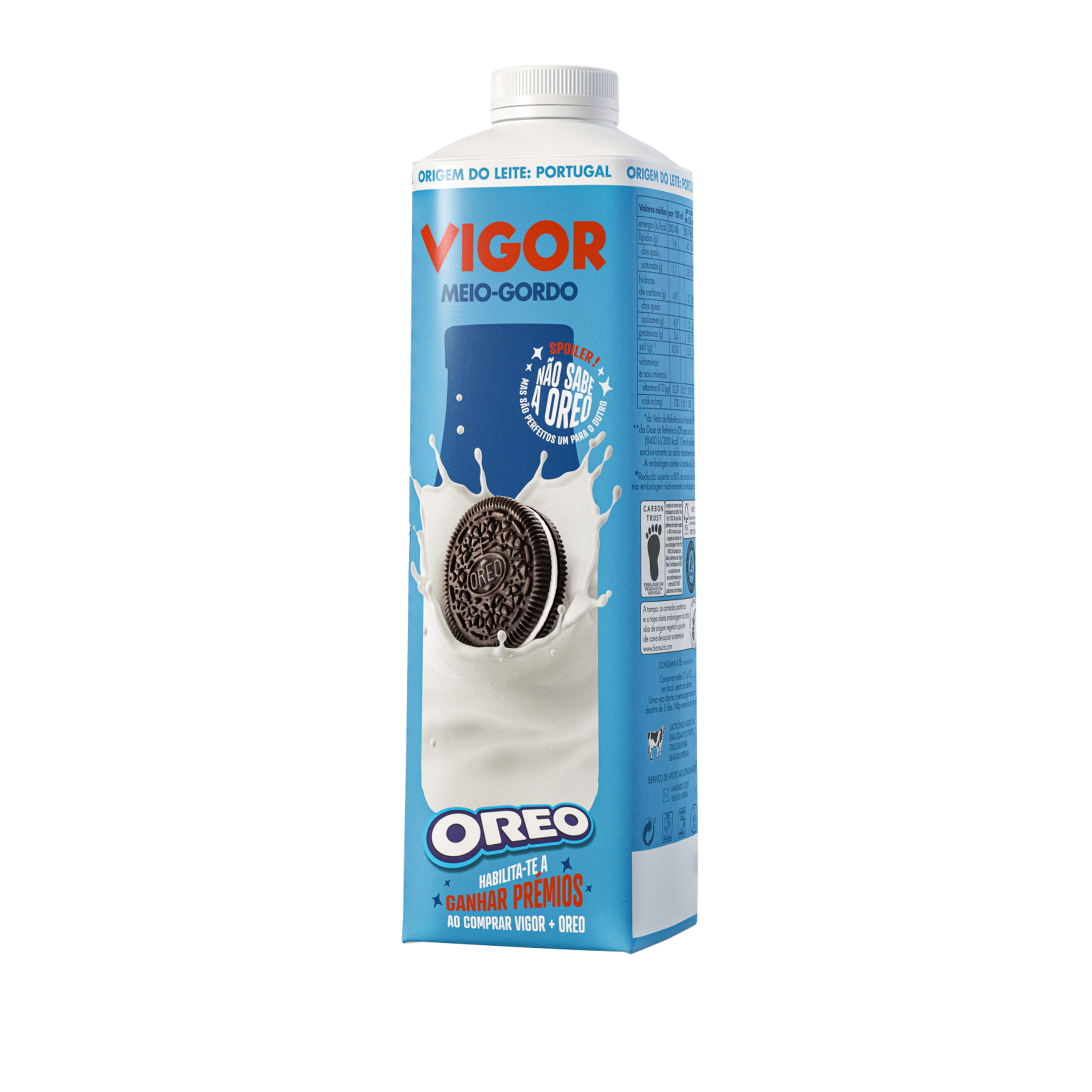 Leite Meio Gordo Fresco Vigor
