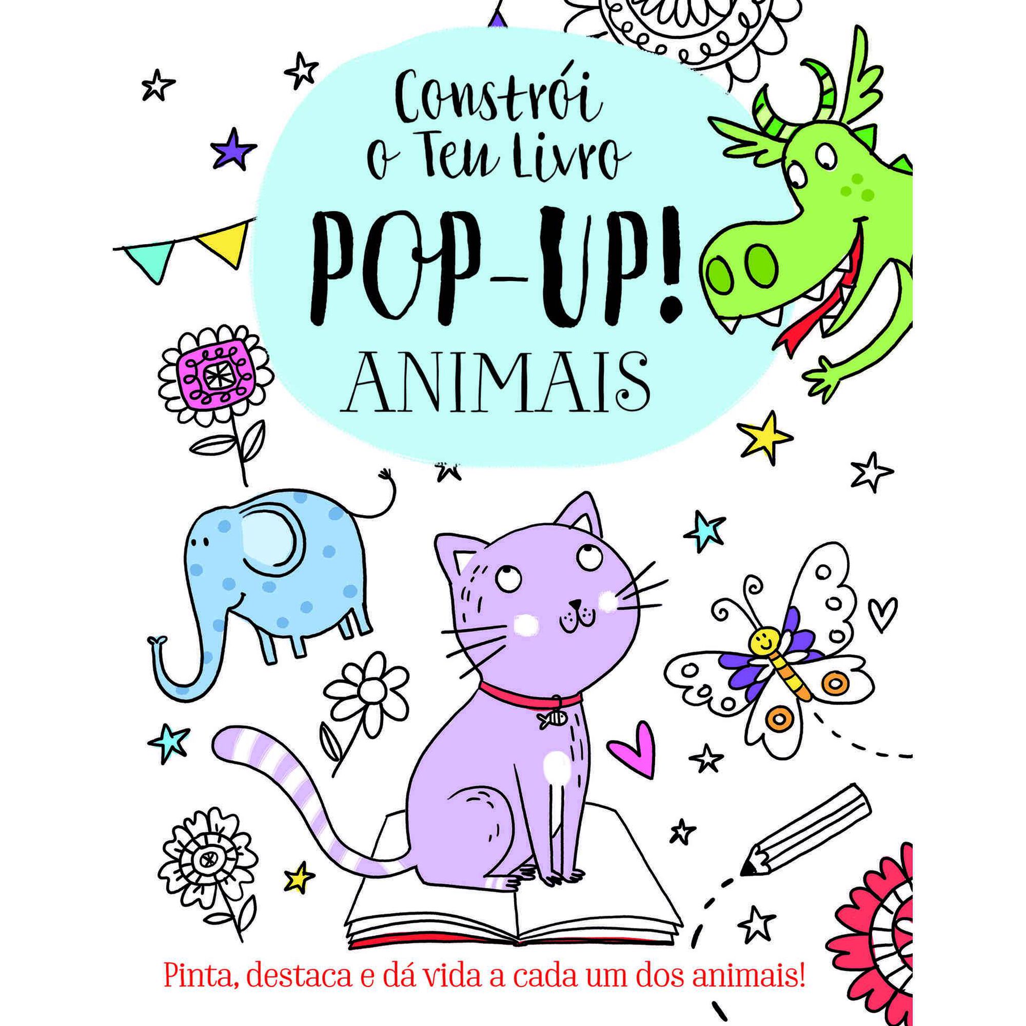 Constr&oacute;i o Teu Livro Pop-up! - Animais