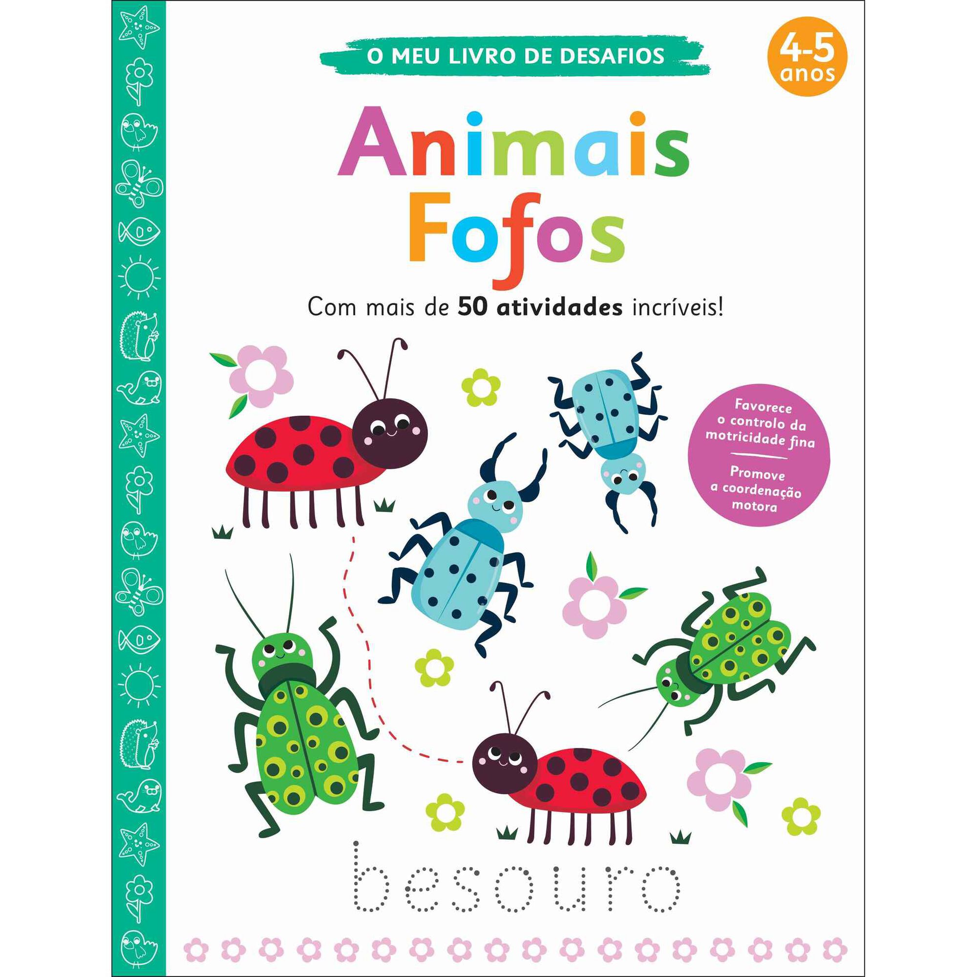O Meu Livro de Desafios - Animais Fofos