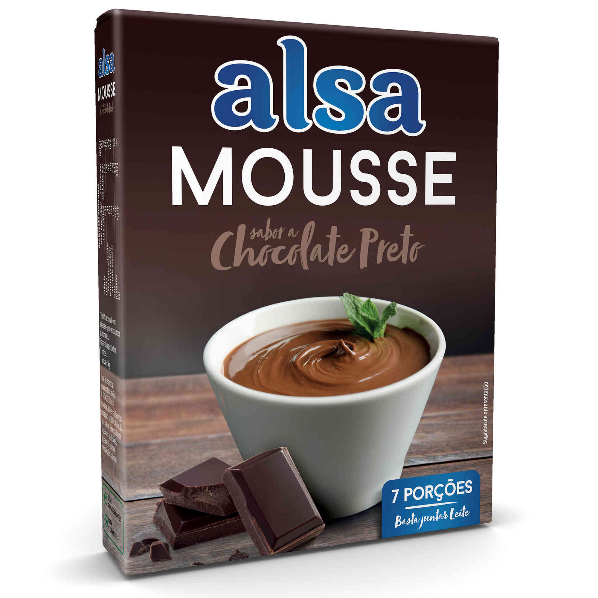 Mousse de Chocolate Preto