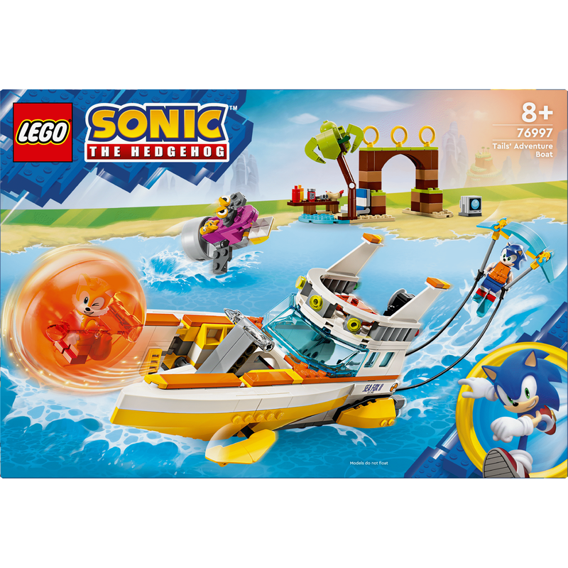 LEGO Sonic The Hedgehog - Barco de Aventura do Tails - 76997