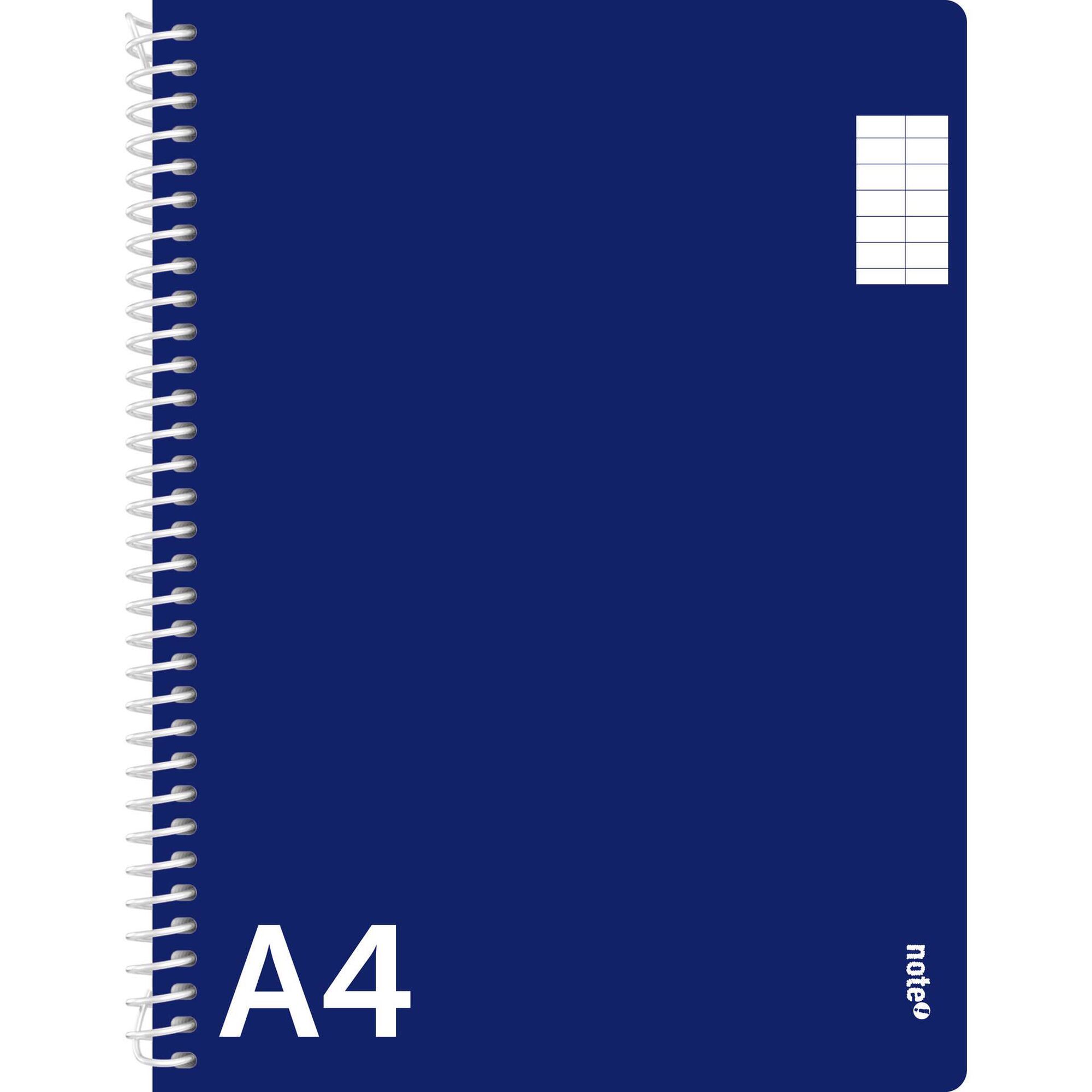 Caderno Espiral Pautado A4 Azul Note!