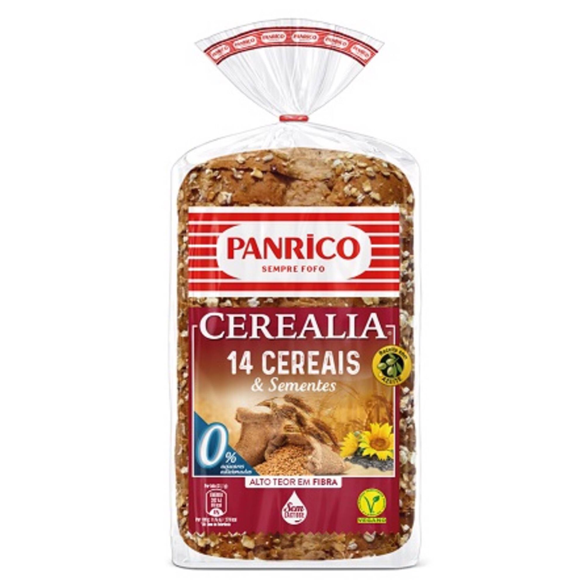 Pão de Forma Cerealia de 14 Cereais e Sementes com Côdea