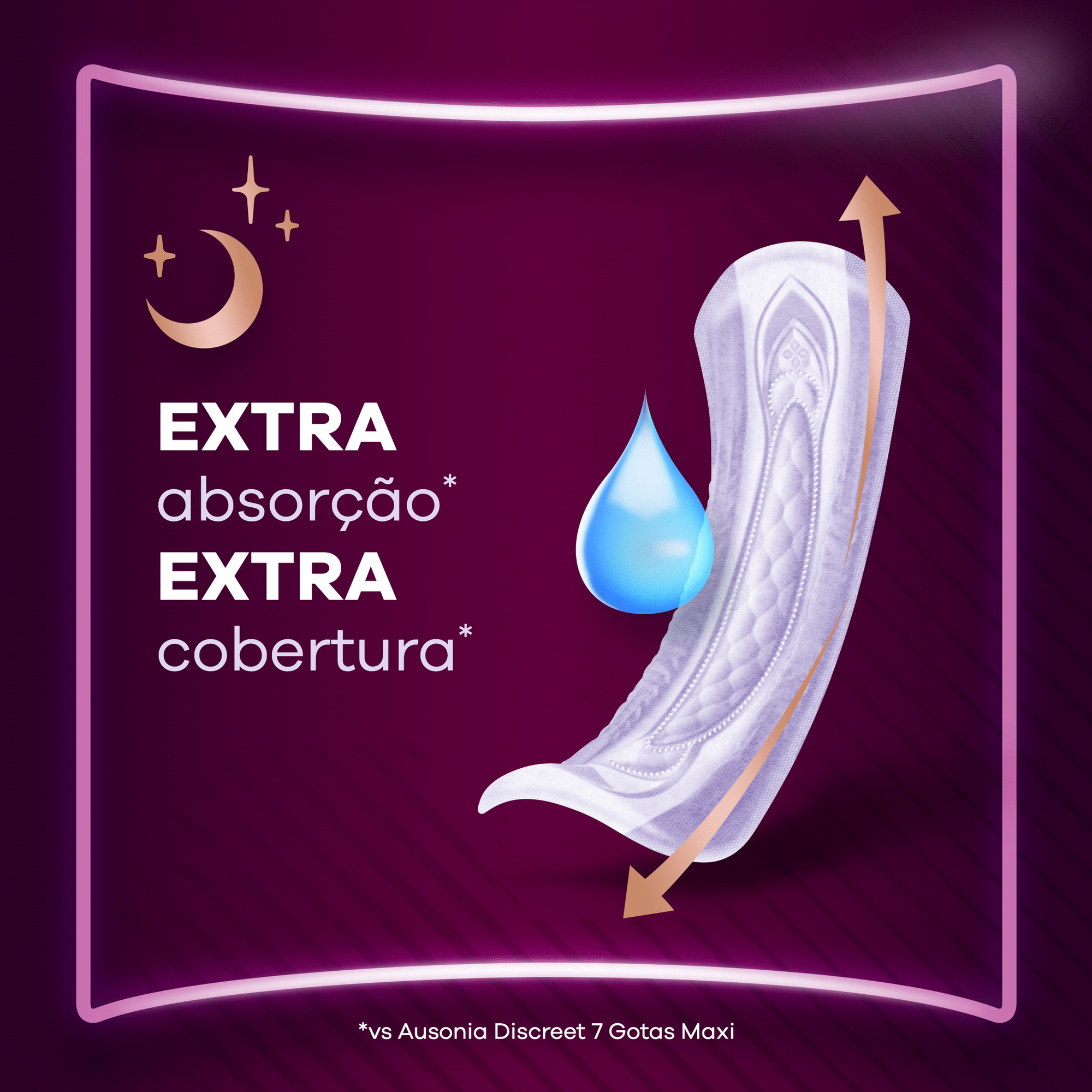Pensos Incontin&ecirc;ncia Discreet Ultra Dia e Noite Ausonia Discreet