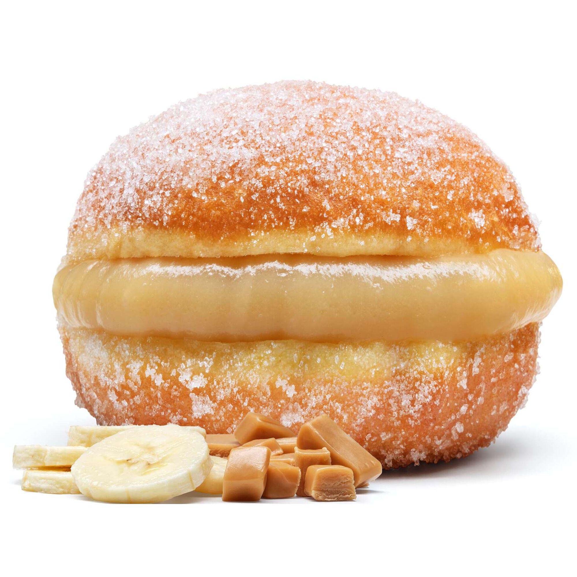 Bola de Berlim Banoffee Continente