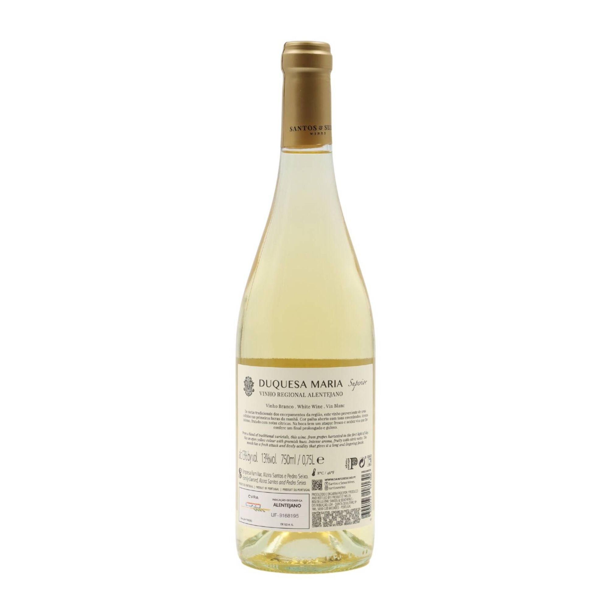 Duquesa Maria Superior Alentejano Vinho Branco