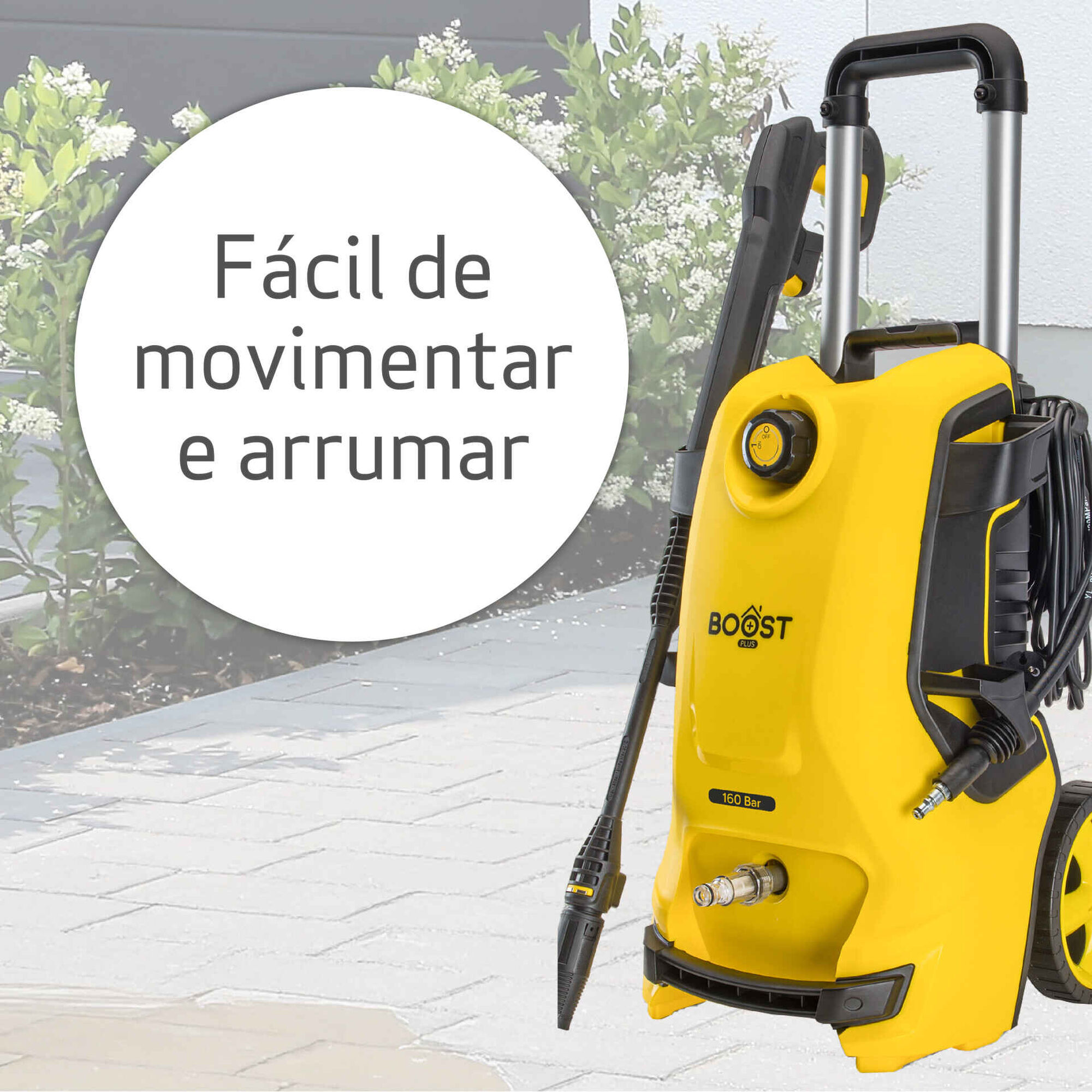 Lavadora Alta Press&atilde;o 160 Bar Boost