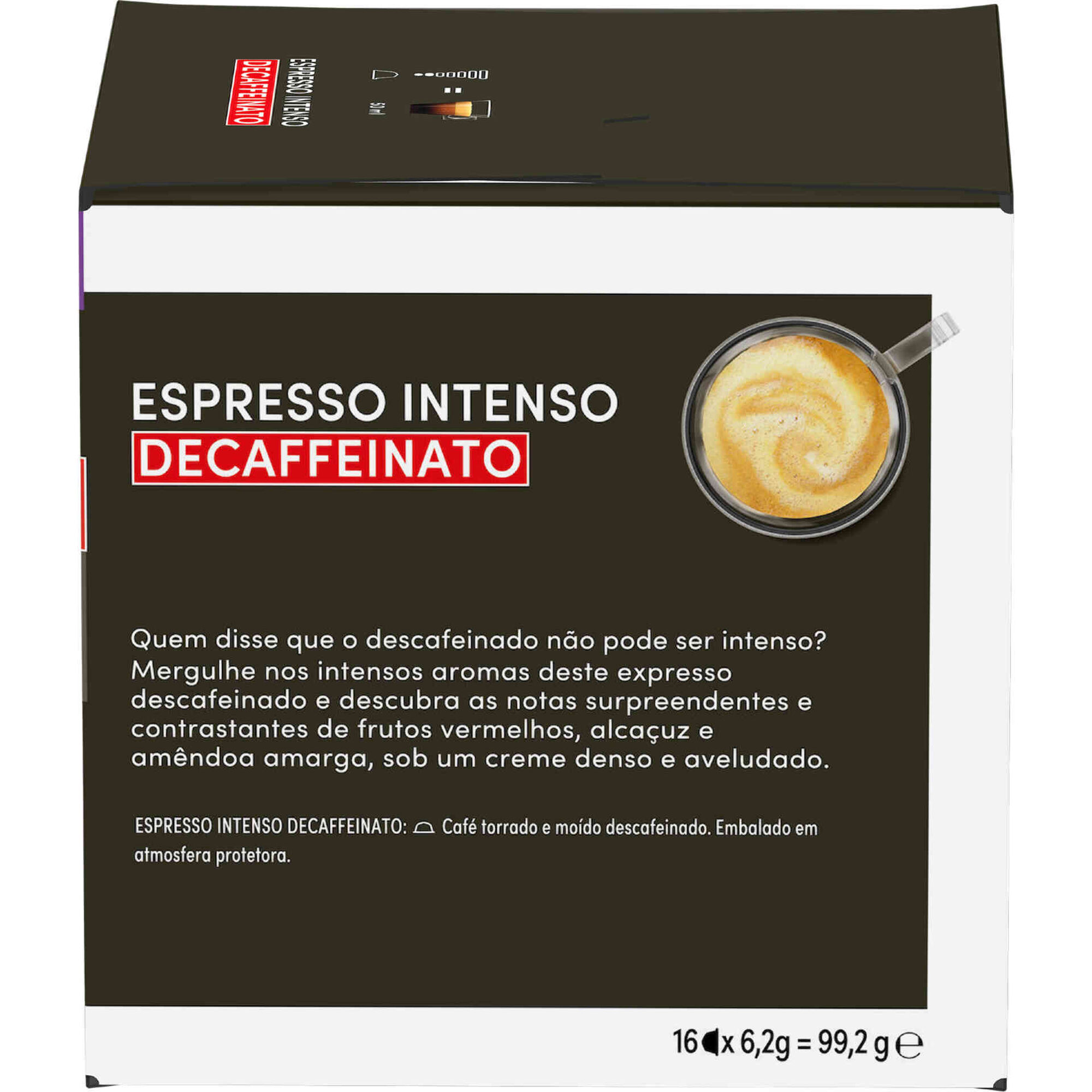 Cápsulas de Café Descafeinado Intenso Int 7 Cápsulas de Café Descafeinado Intenso Int 7