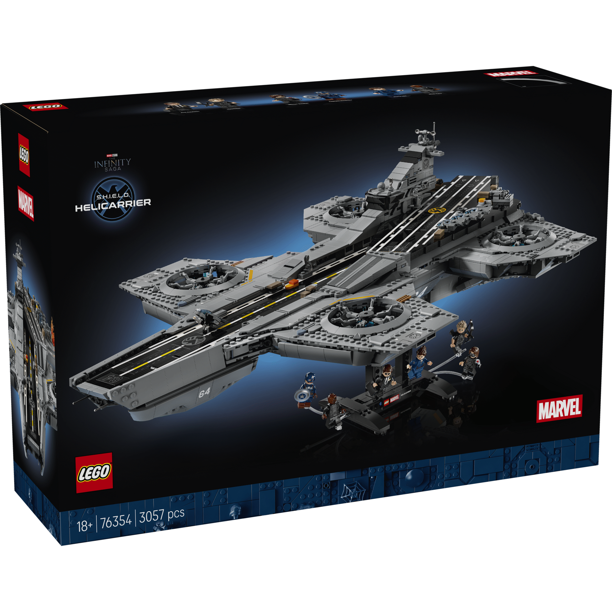 LEGO Marvel - O Helitransporte da S.H.I.E.L.D. - 76354