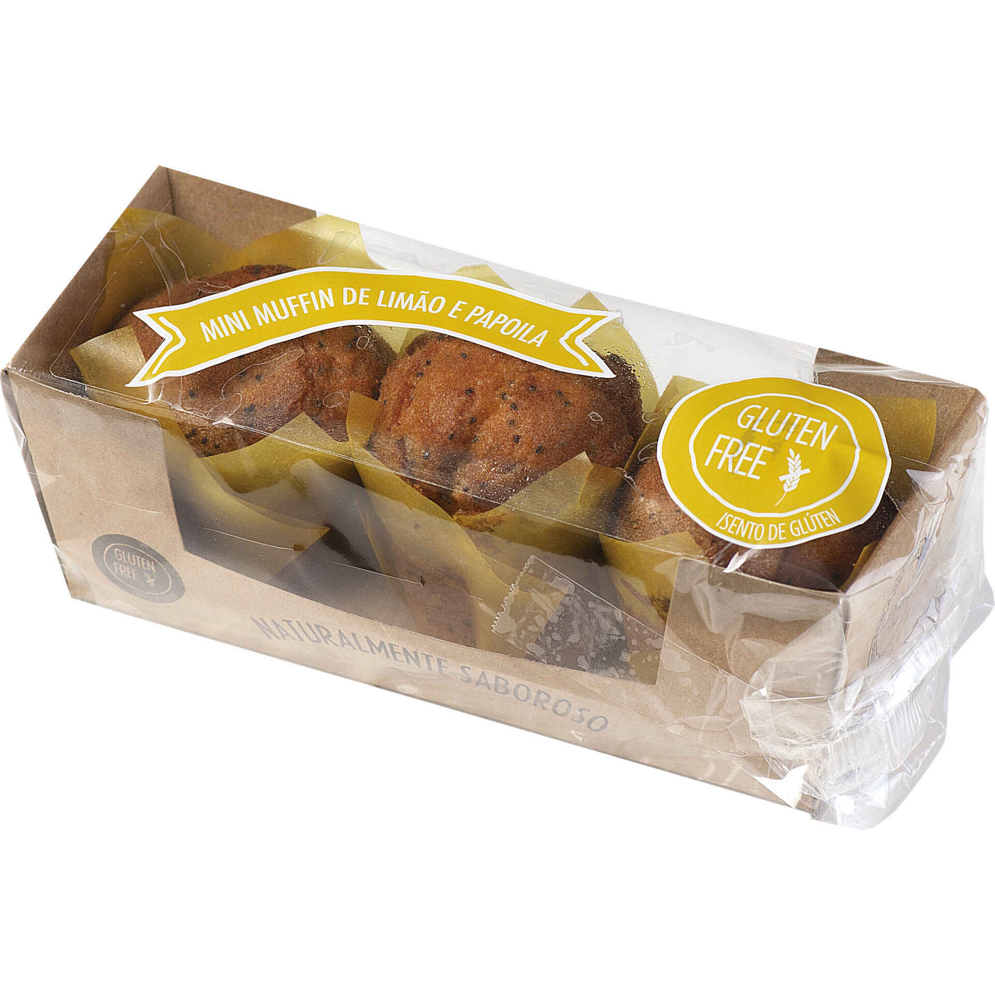 Mini Muffin de Lim&atilde;o Sem Gl&uacute;ten