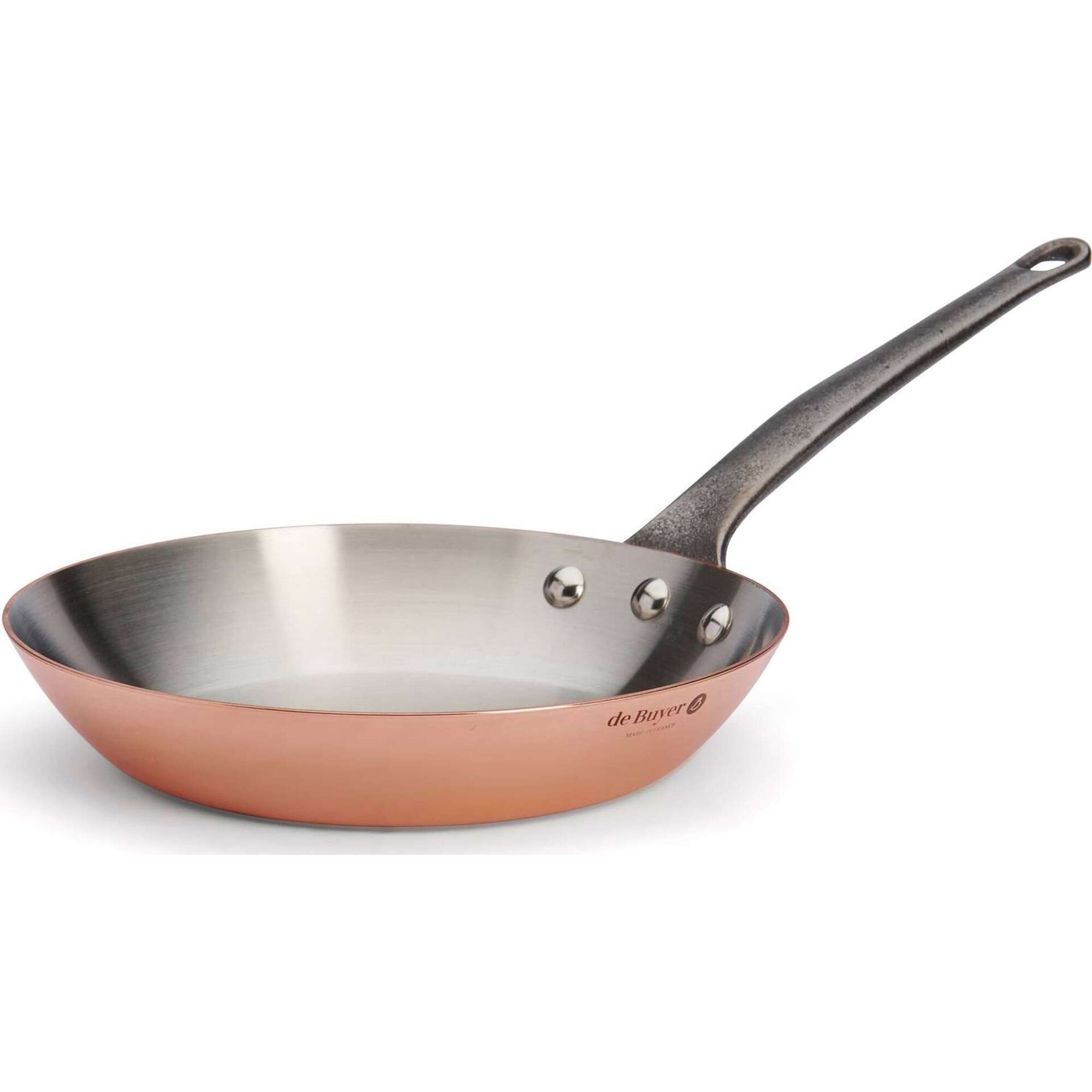 Frigideira Cobre e Inox 24 cm Inocuivre deBuyer