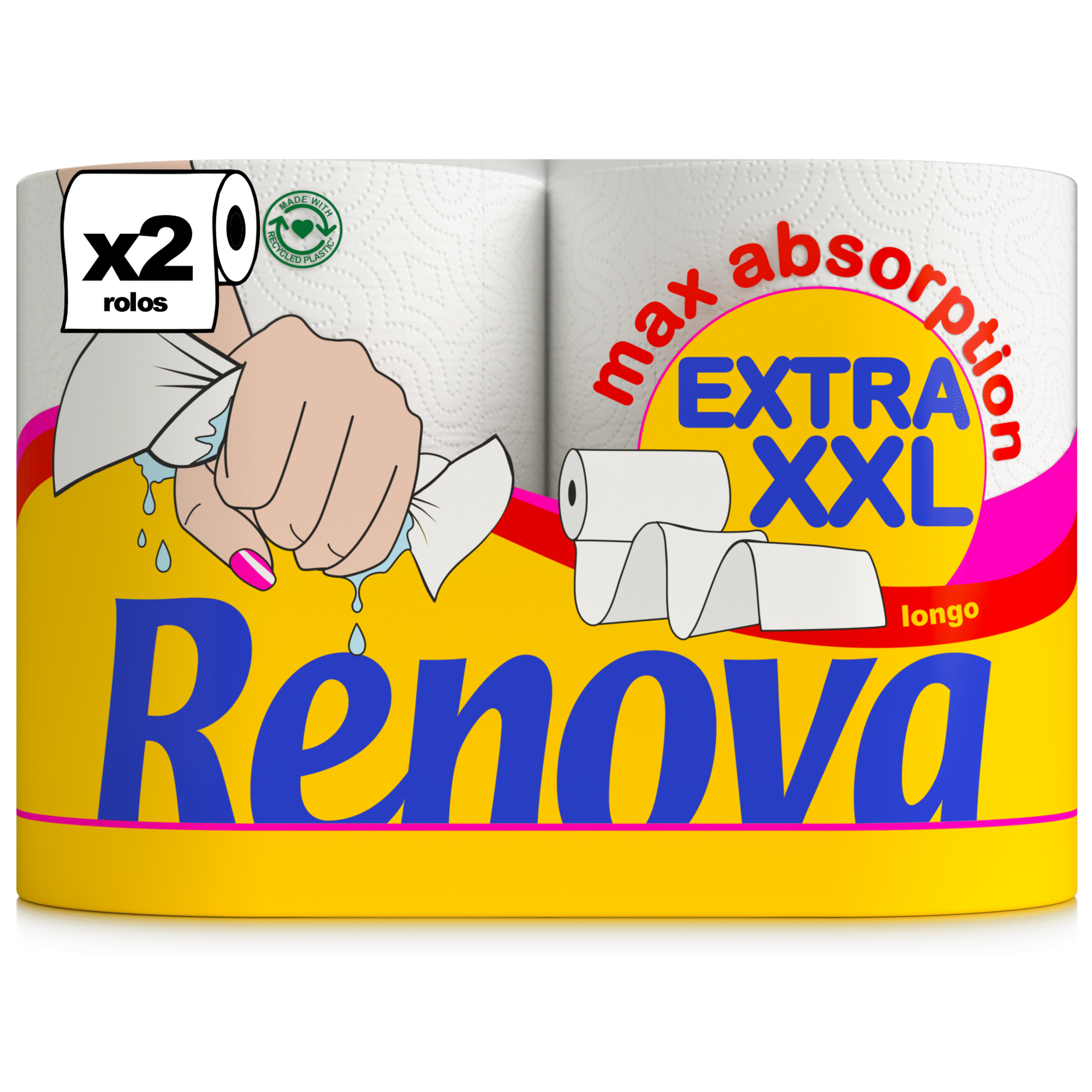 Rolo de Cozinha Max Absorption Extra XXL