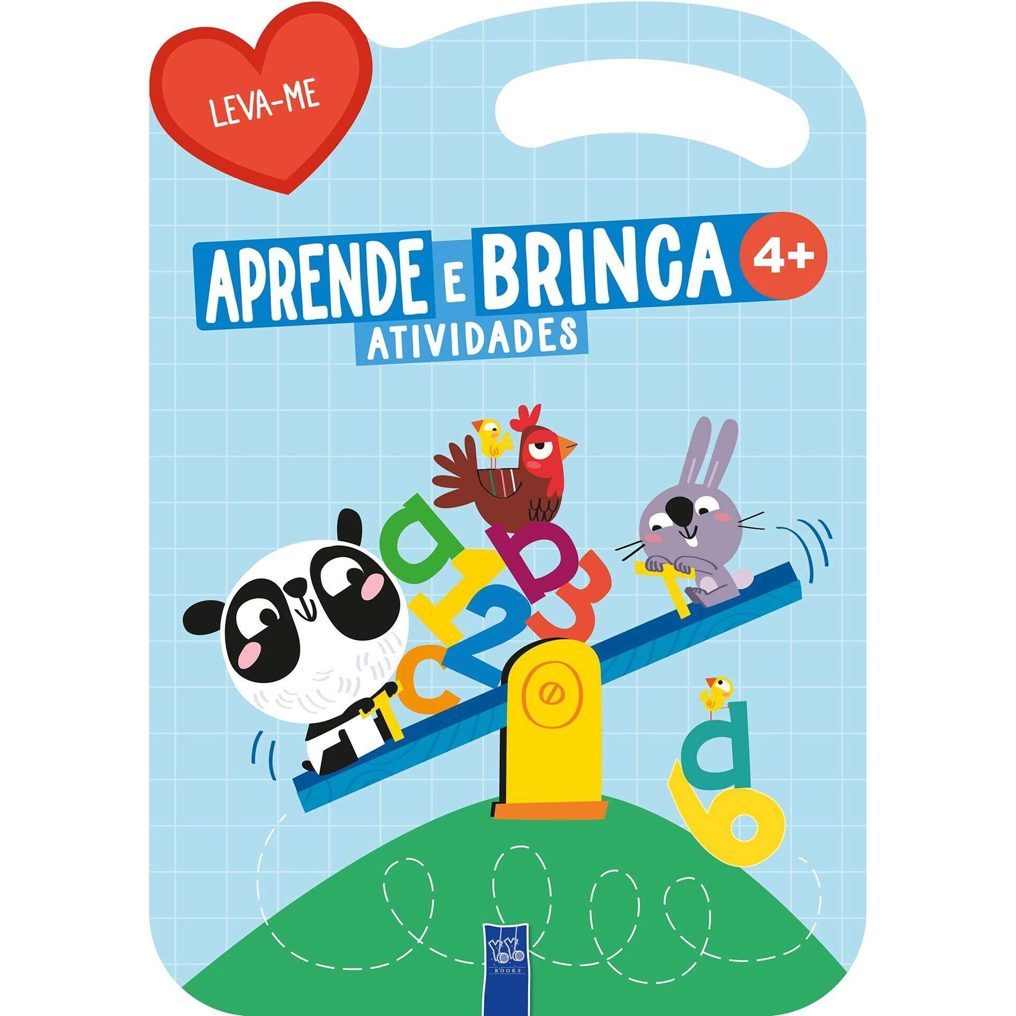 Leva-me - Aprende e Brinca - Atividades 4+ Azul