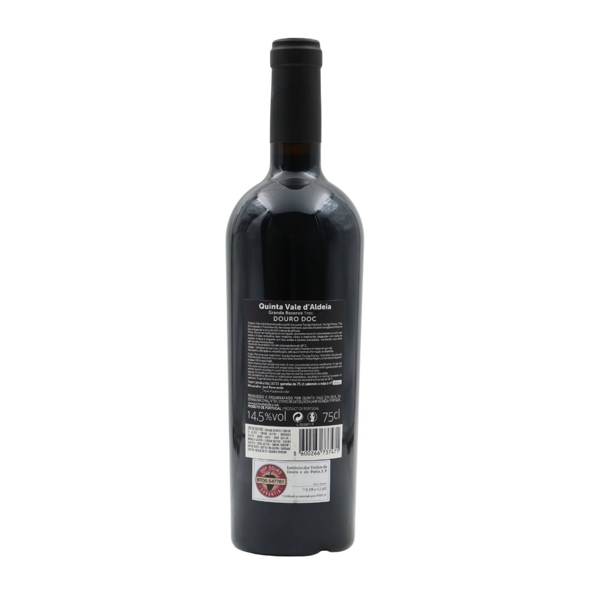Quinta Vale D'Aldeia Grande Reserva Douro Vinho Tinto