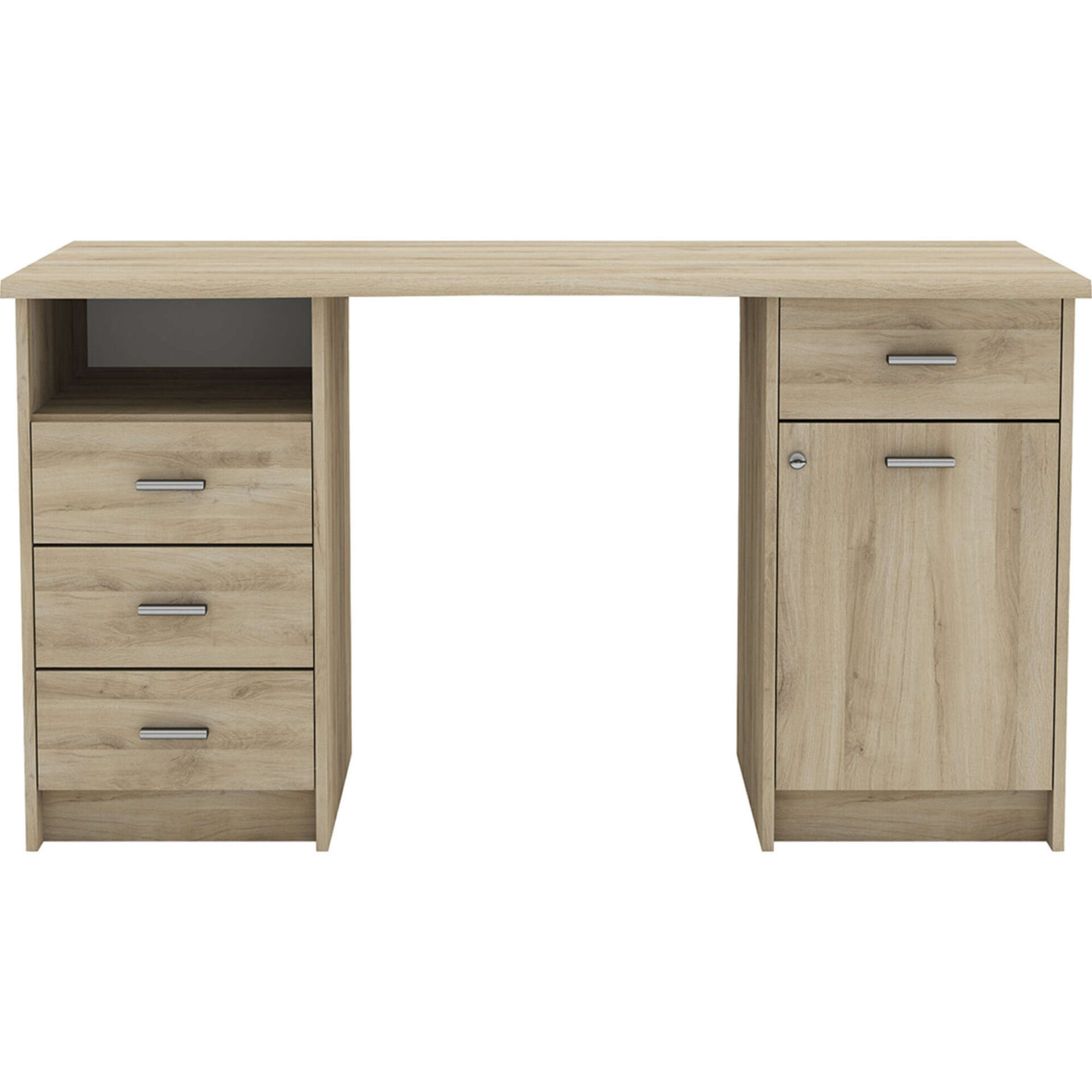 Secretária 135x58x74cm Carvalho Mónaco Secretária 135x58x74cm Carvalho Mónaco