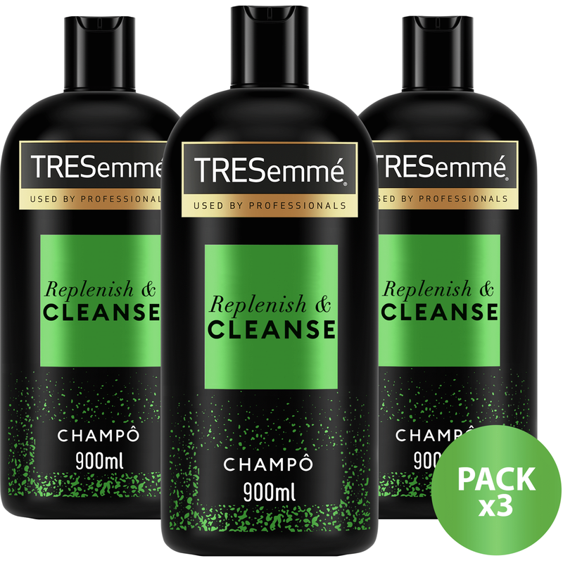 Champô Replenish &amp; Cleanse TRESemmé