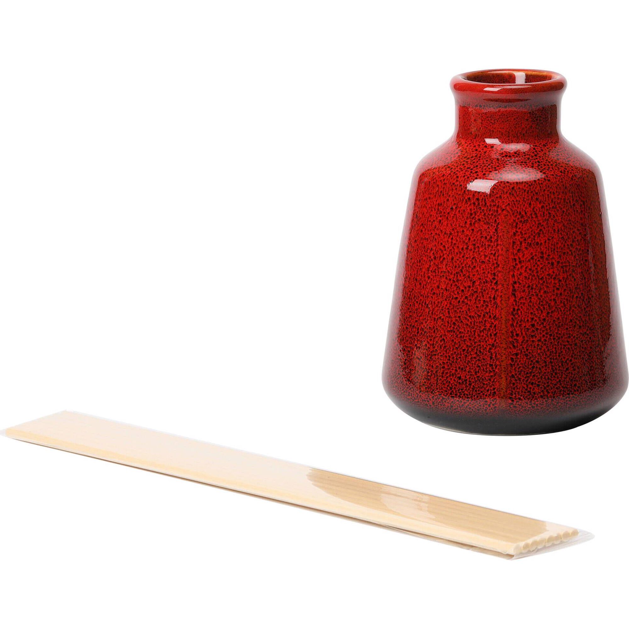 Ambientador Sticks Perfumados Cerâmica 150ml Vermelho