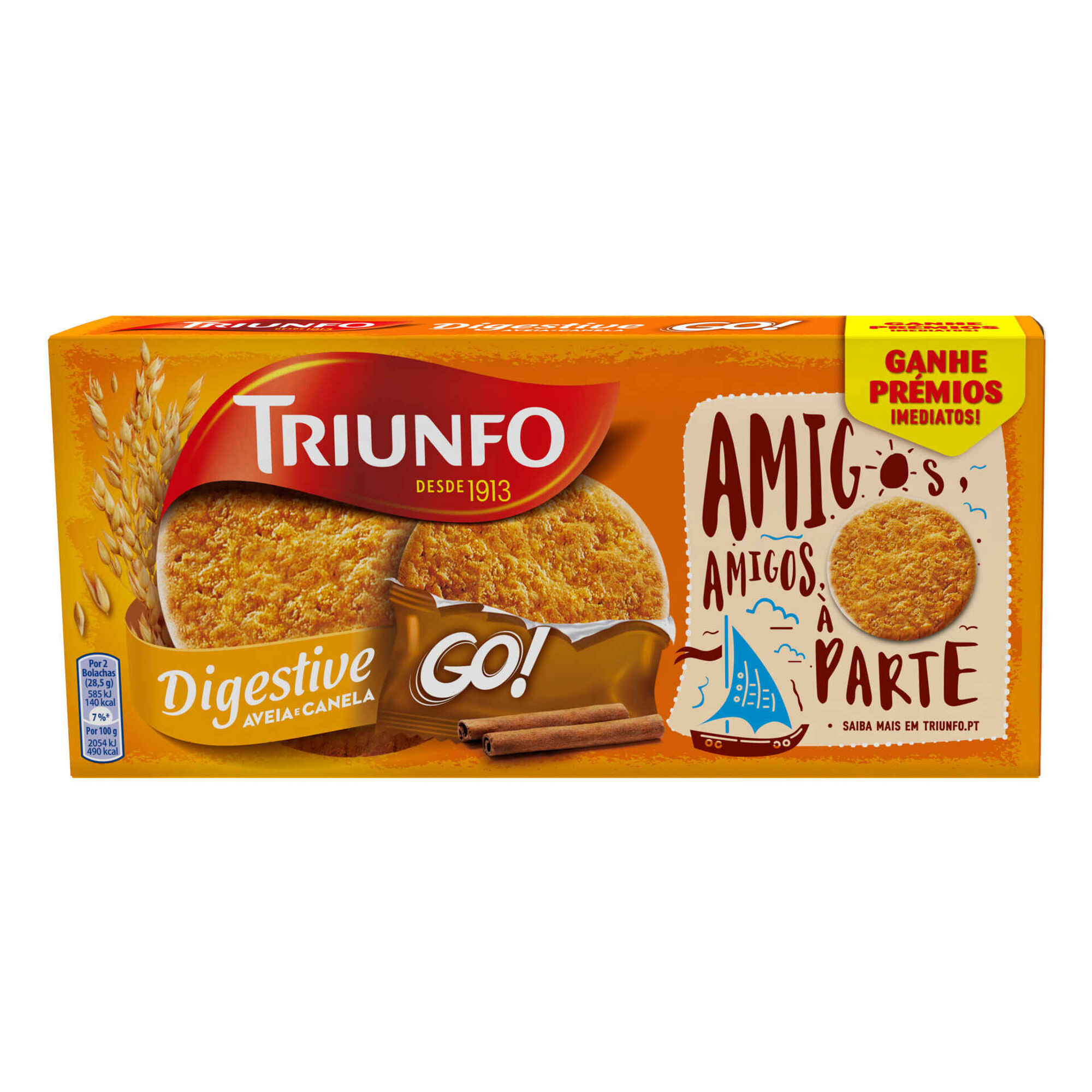 Bolachas Digestivas de Canela