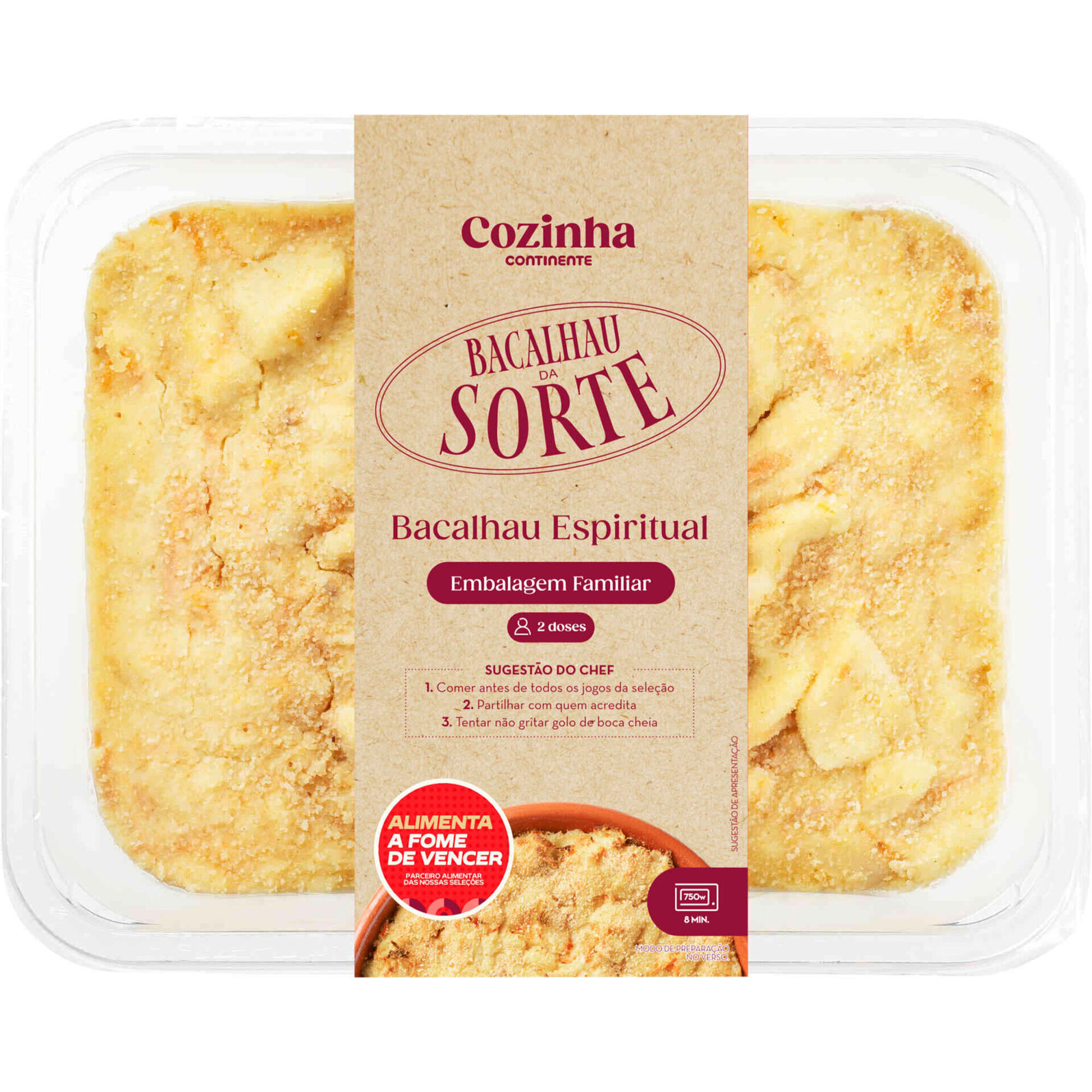 Bacalhau da Sorte - Bacalhau Espiritual Cozinha Continente