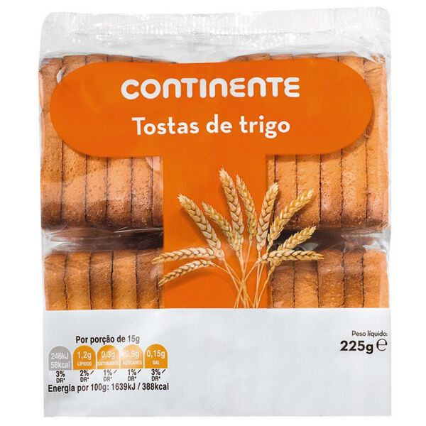 Tostas de Trigo Continente
