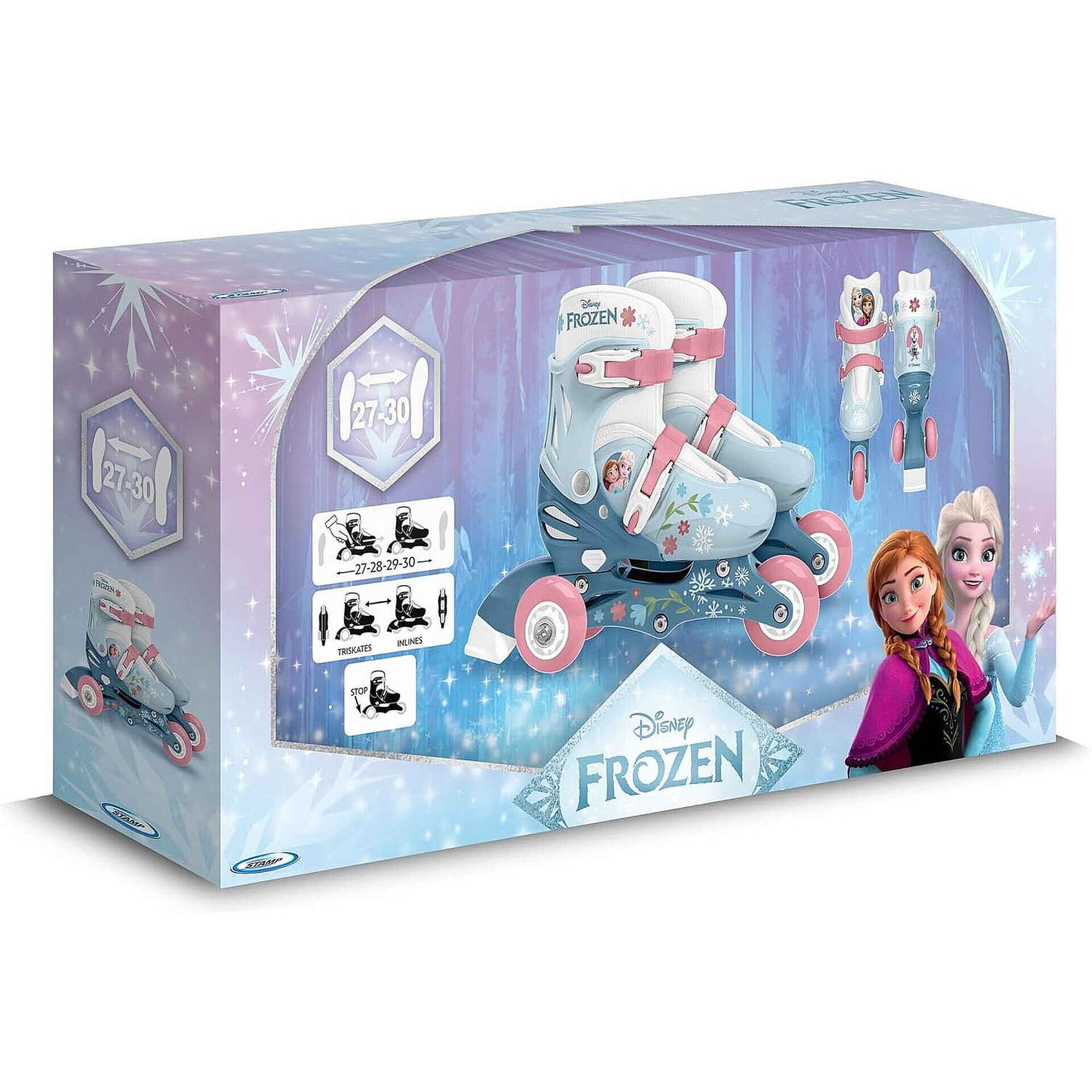 Patins 3 Rodas 27-30 Frozen