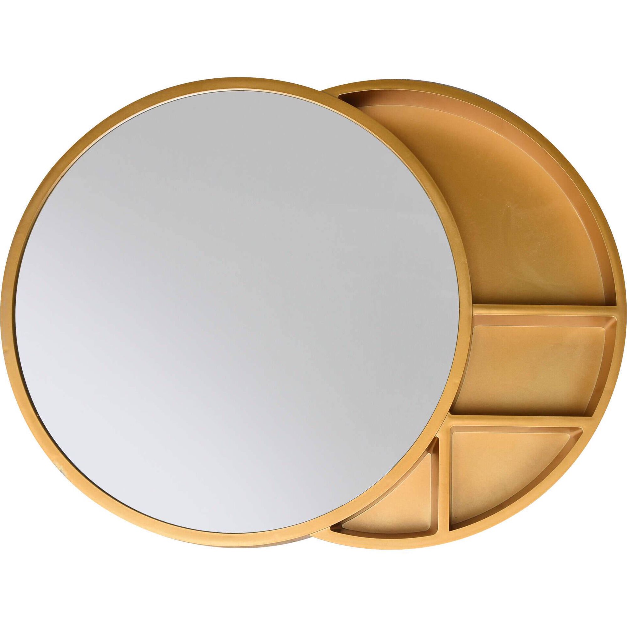 Caixa de Arruma&ccedil;&atilde;o com Espelho 52cm