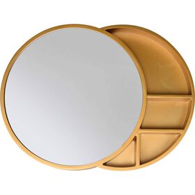 Caixa de Arruma&ccedil;&atilde;o com Espelho 52cm