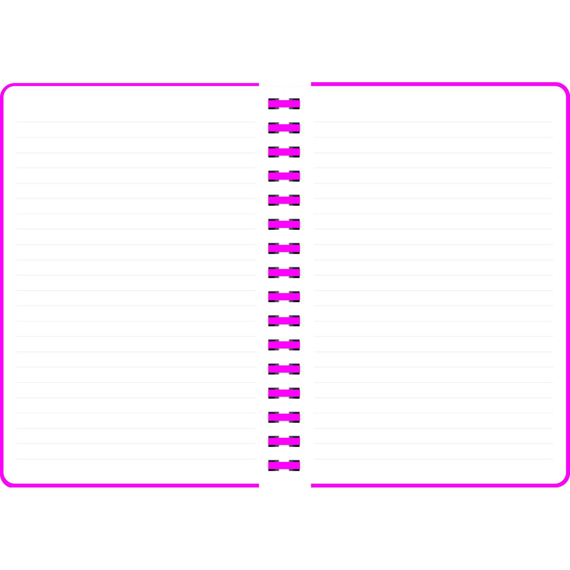 Caderno A5 Neon Pautado (v&aacute;rias cores) Note!