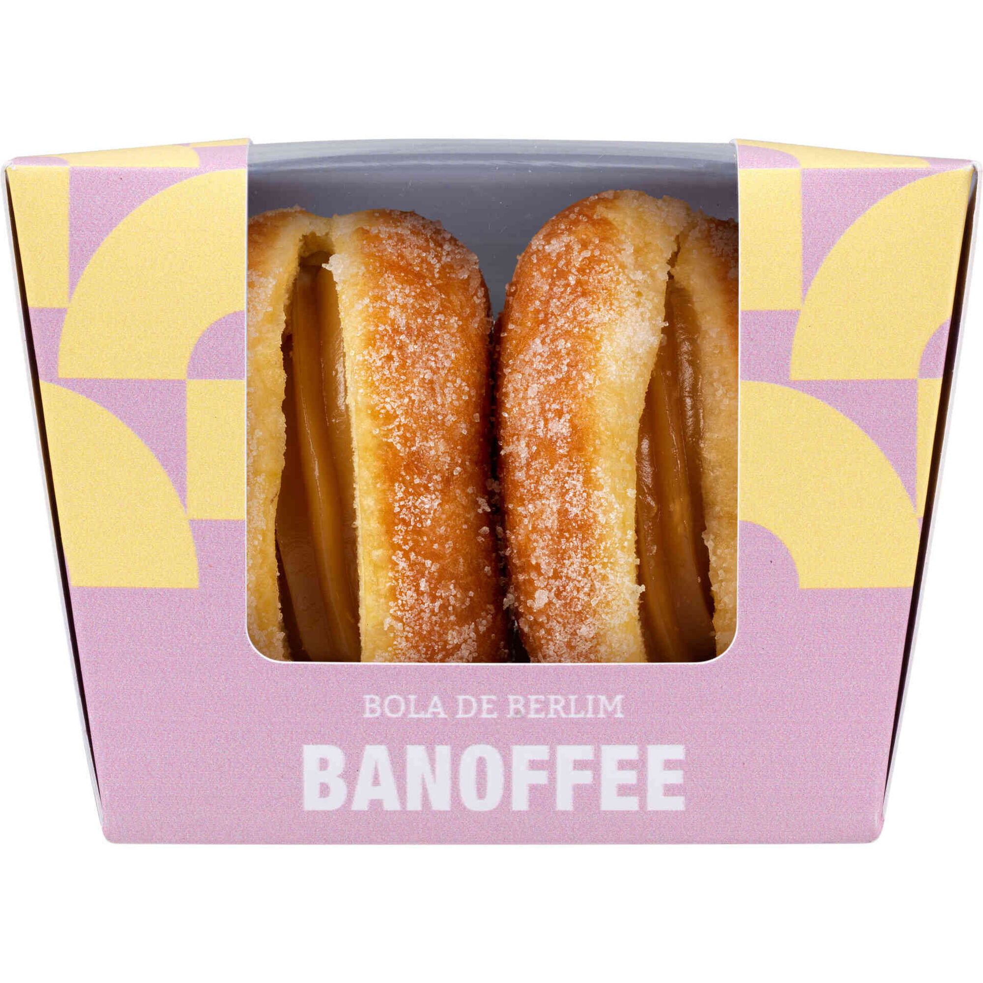 Bola de Berlim Banoffee Continente