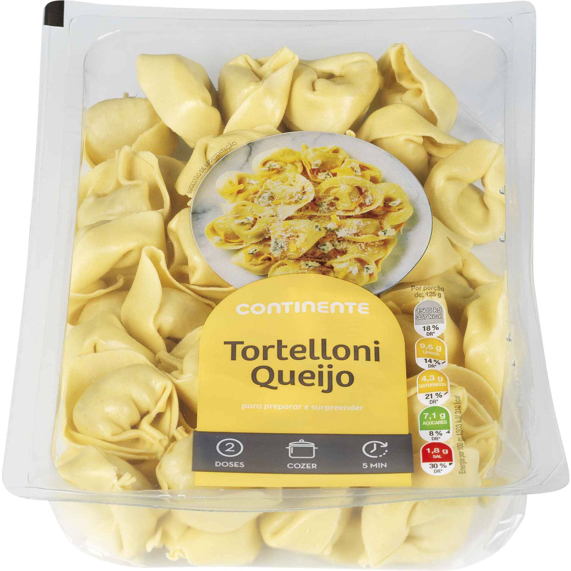 Tortelloni Fresco com Queijo Tortelloni Fresco com Queijo