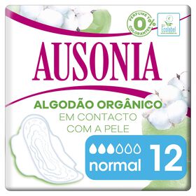 Pensos Higi&eacute;nicos Cotton Protection Normal com Abas Ausonia