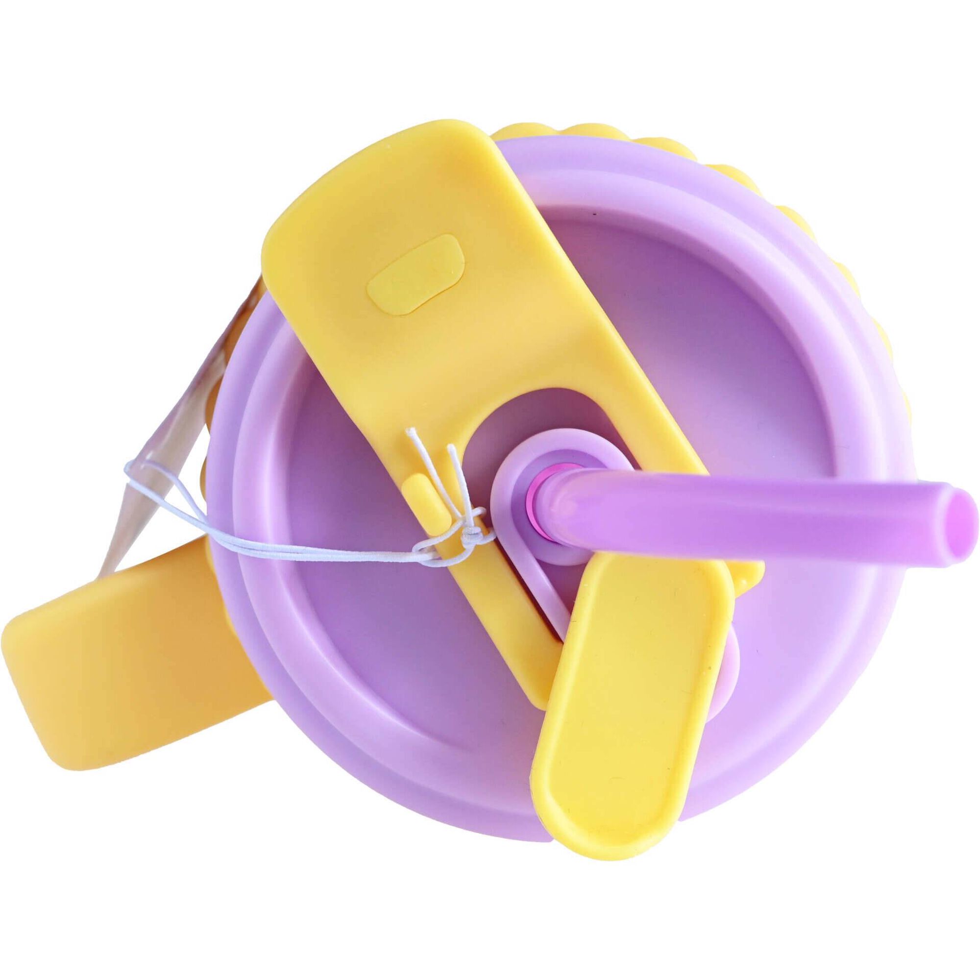 Caneca Happiness 900ml Roxo e Laranja