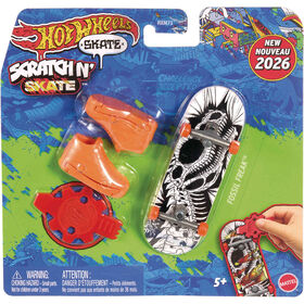 Hot Wheels - Skate com Autocolantes Rasp&aacute;veis (v&aacute;rios modelos)