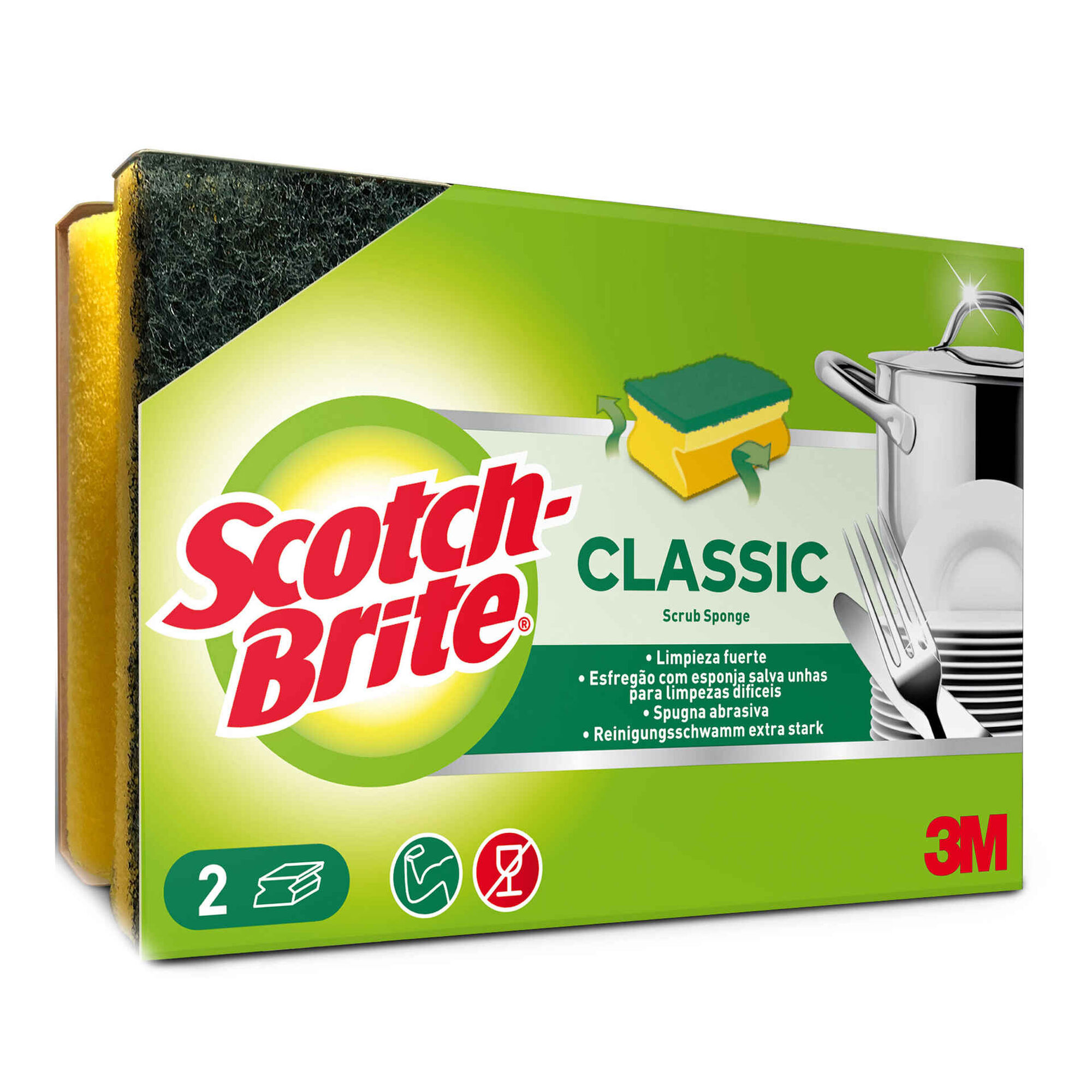 Esfregão Salva Unhas Fibra Verde Esfregão Salva Unhas Fibra Verde