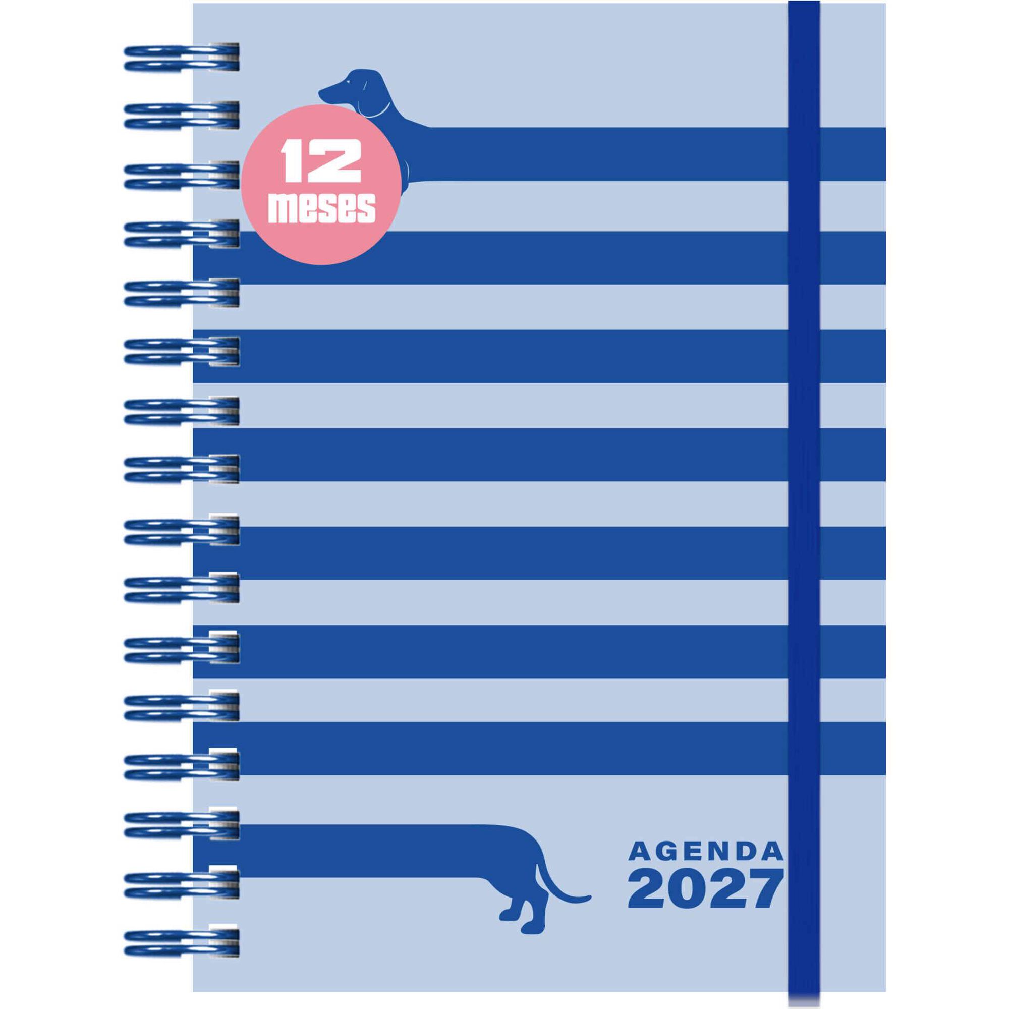 Agenda A5 2027 12 Meses (v&aacute;rias cores) Note!