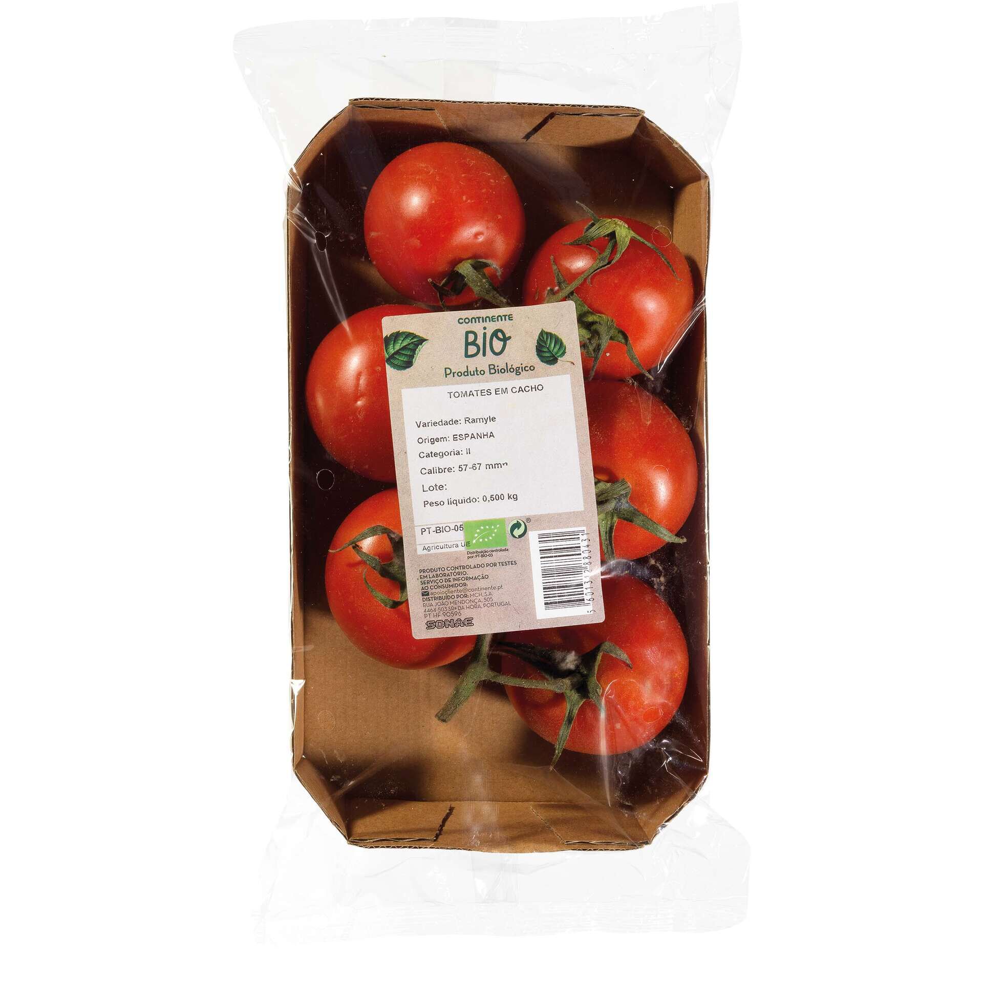 Tomate Cacho Biológico emb. 500 gr - Continente Bio | Continente