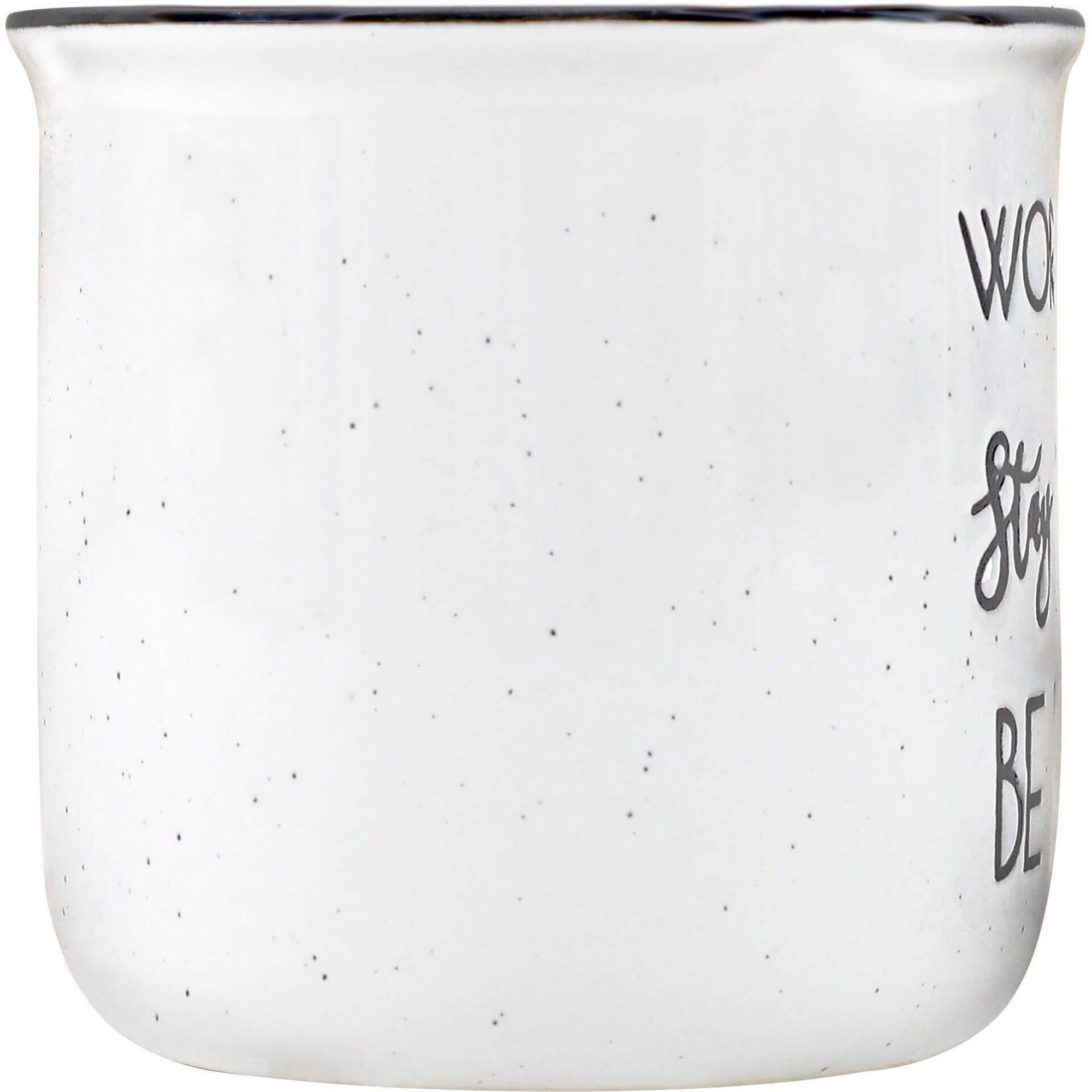 Caneca 310ml Branca Work Hard