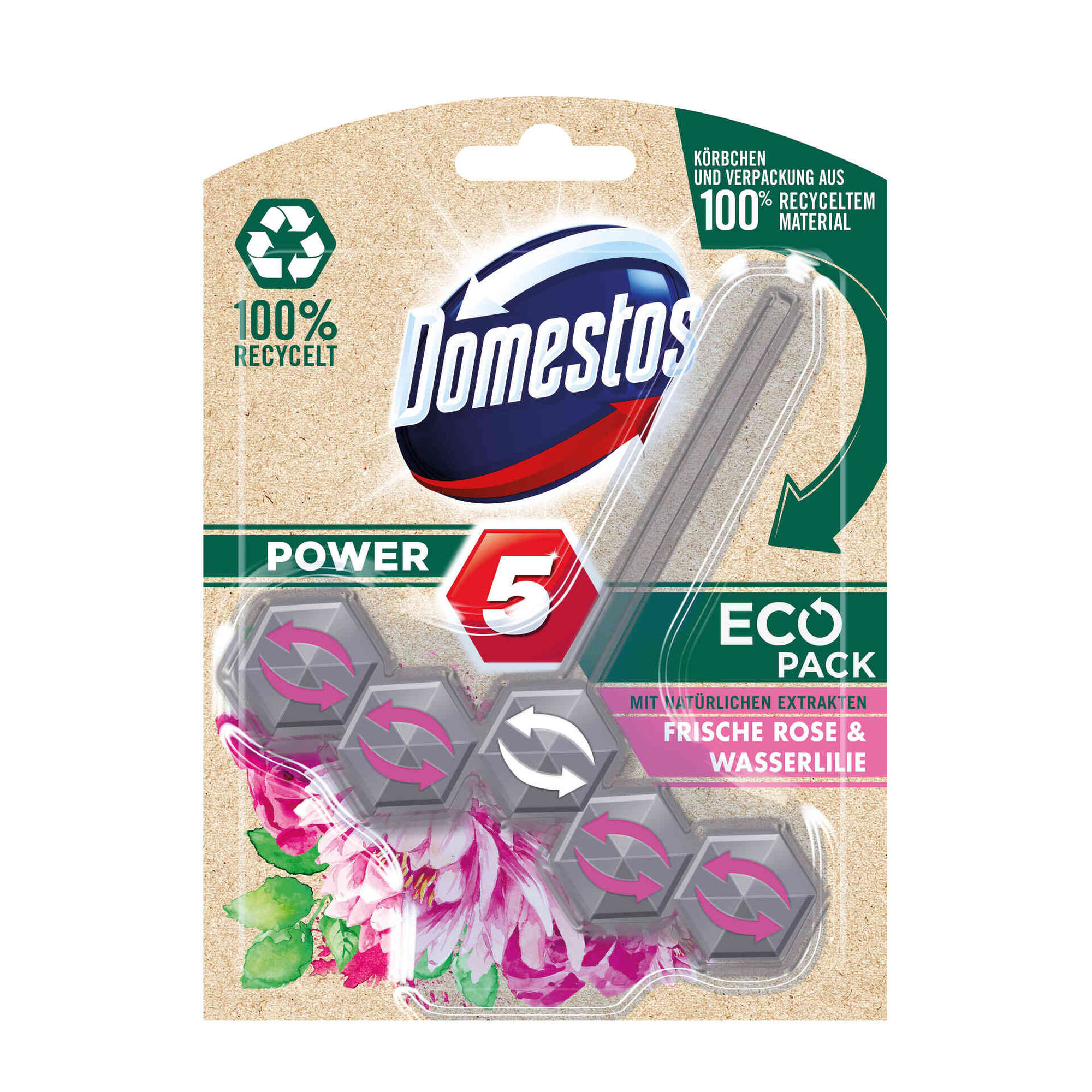 Bloco Sanitário Power 5 Eco Rosas e Lótus Bloco Sanitário Power 5 Eco Rosas e Lótus