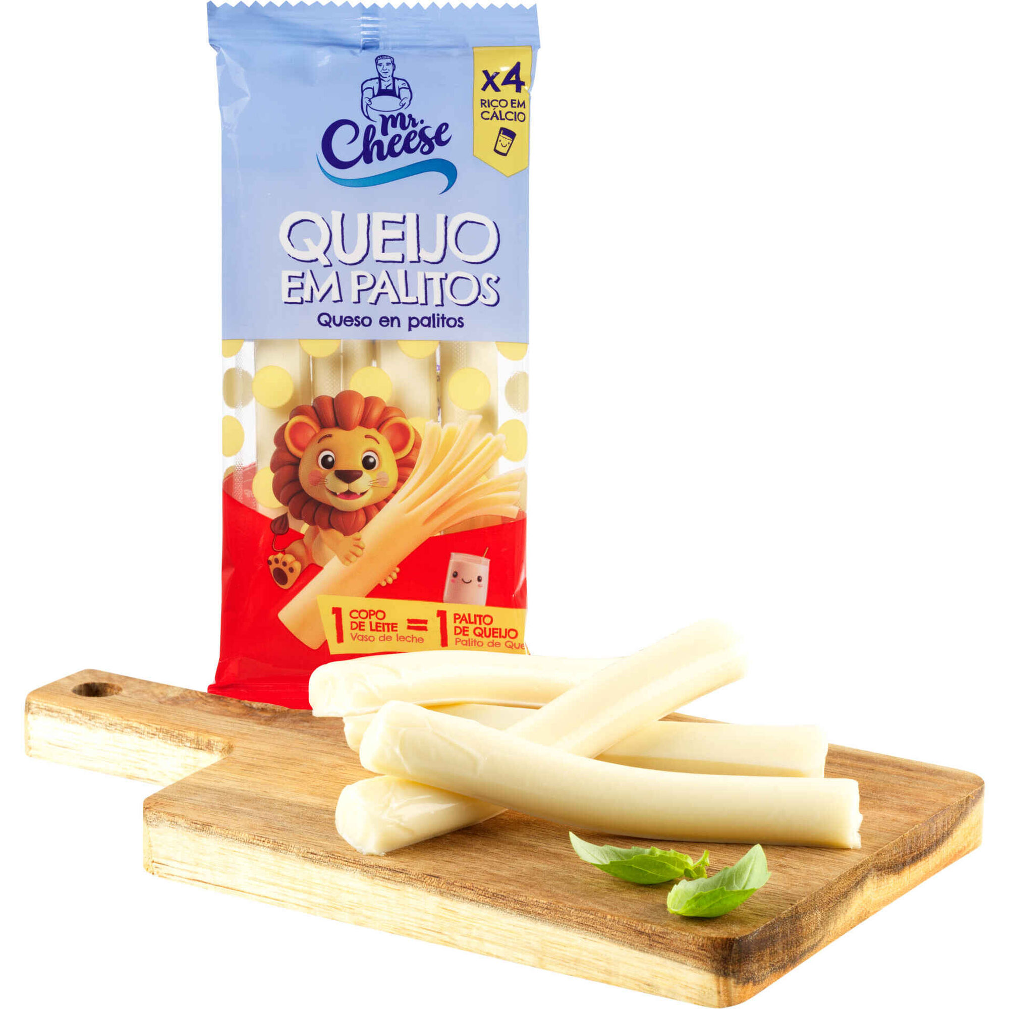 Queijo Mozzarela em Palitos Mr Cheese