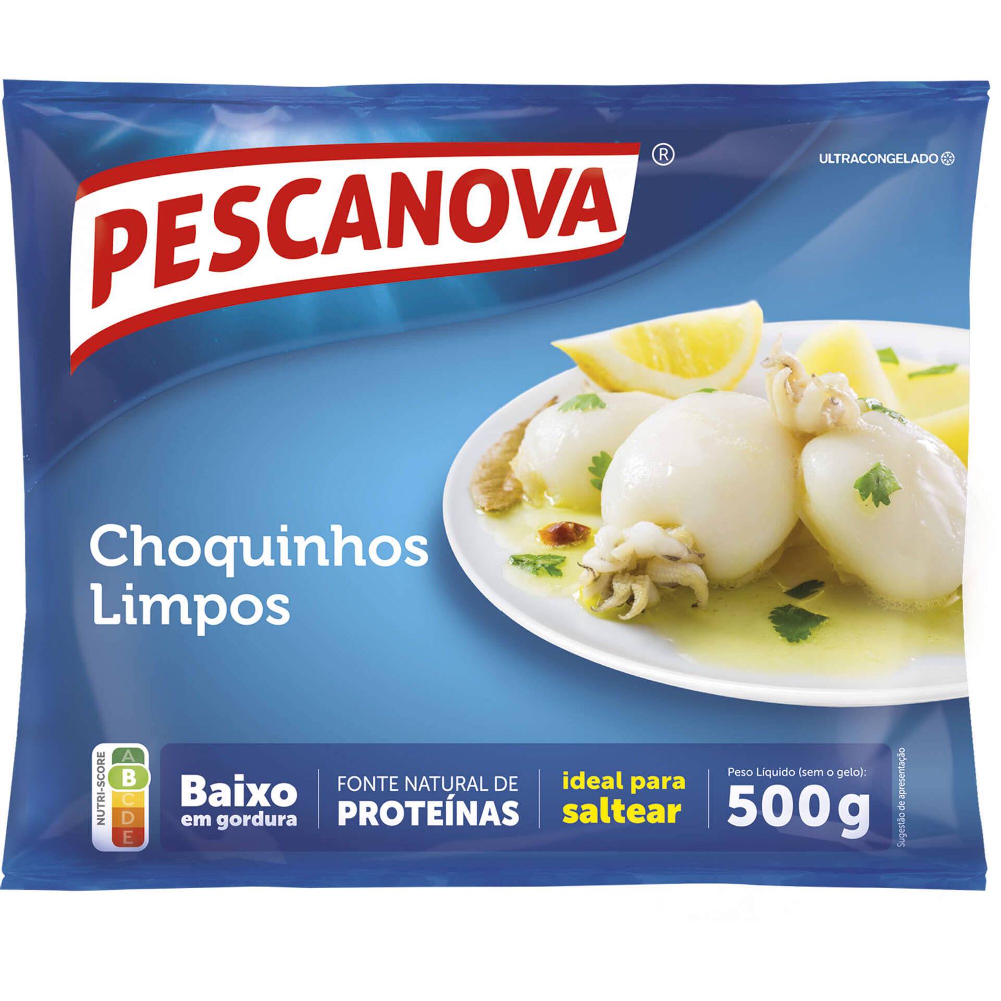 Choquinhos Limpos Ultracongelados