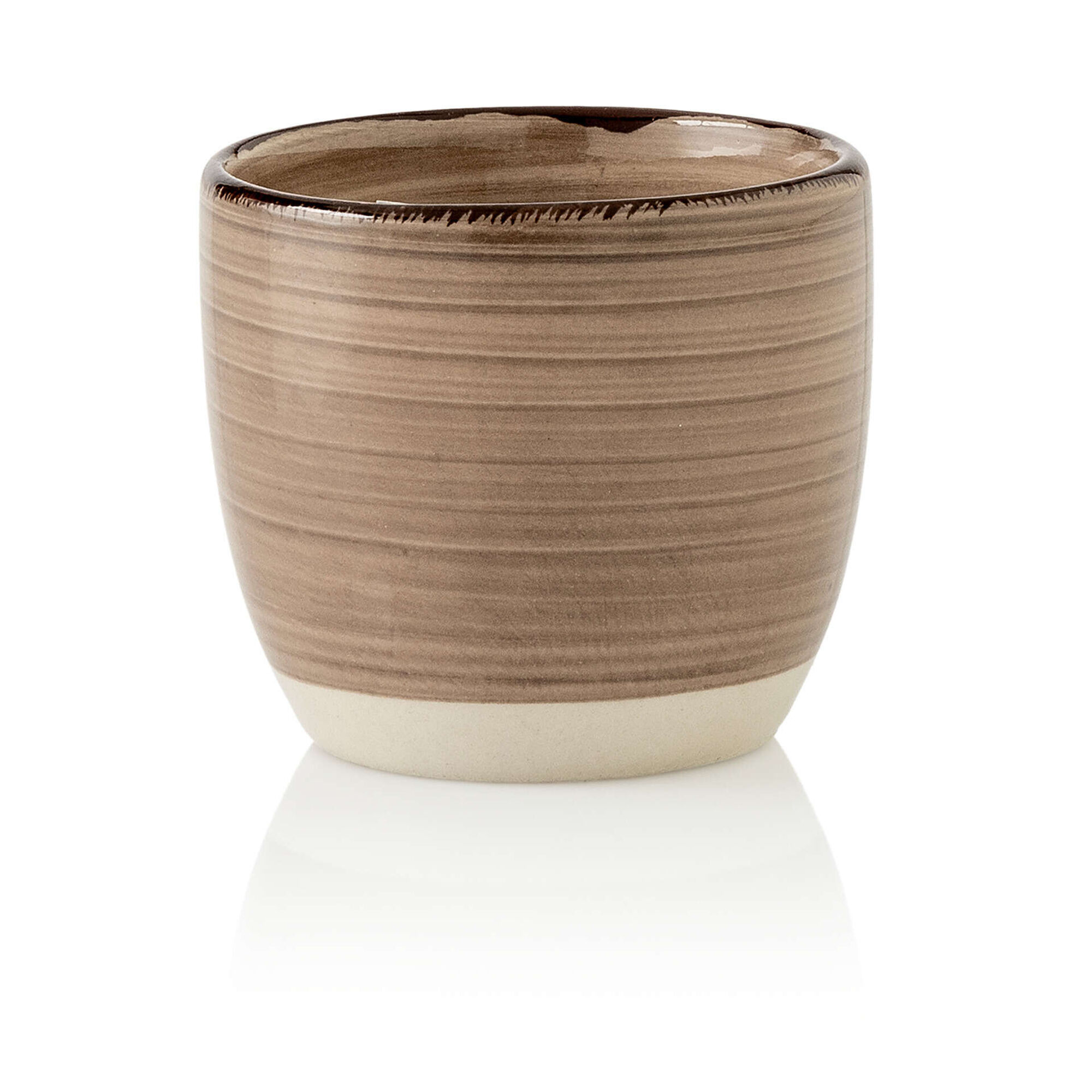 Copo Caf&eacute; 120ml Castanho Kasa
