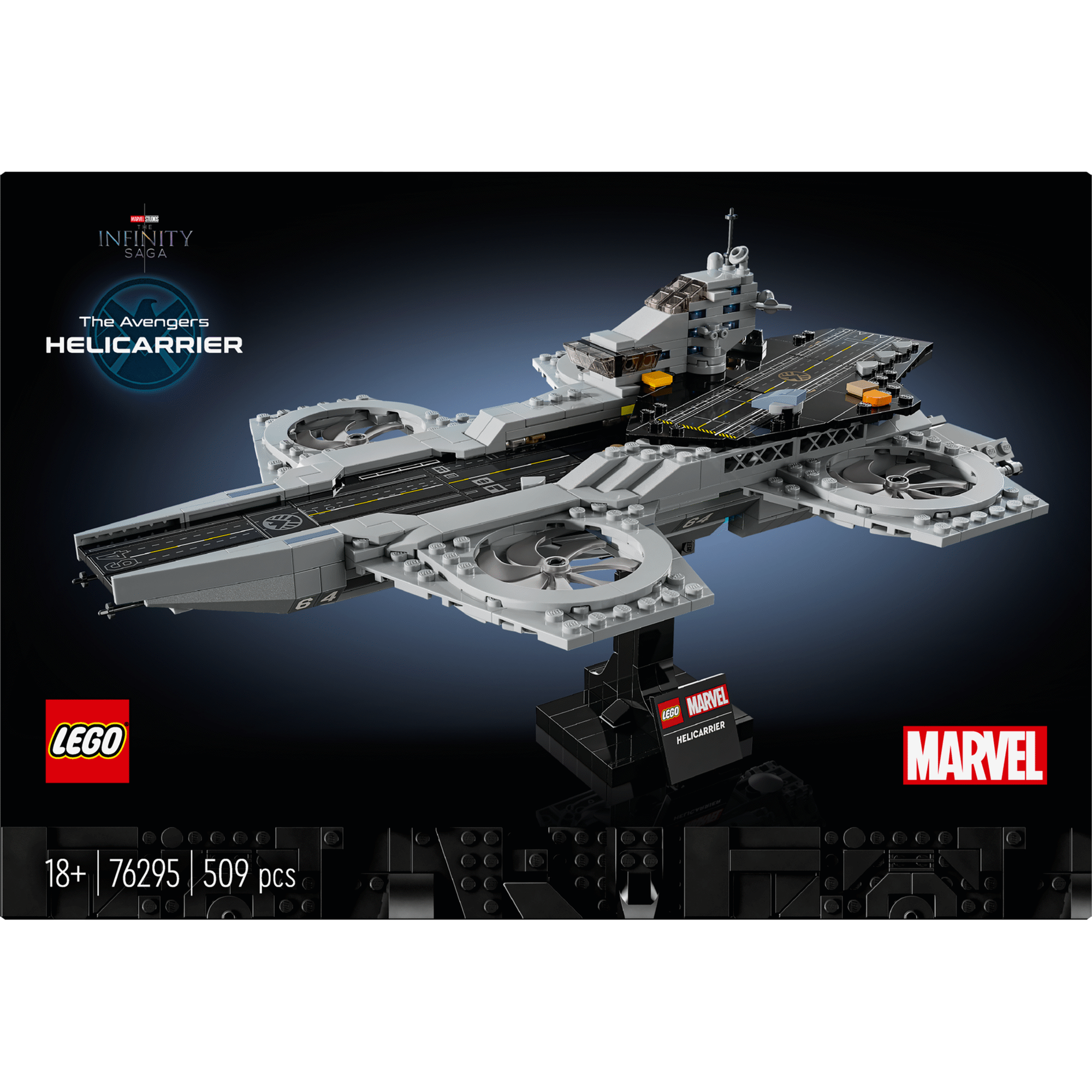 O Helicarrier dos Vingadores - 76295