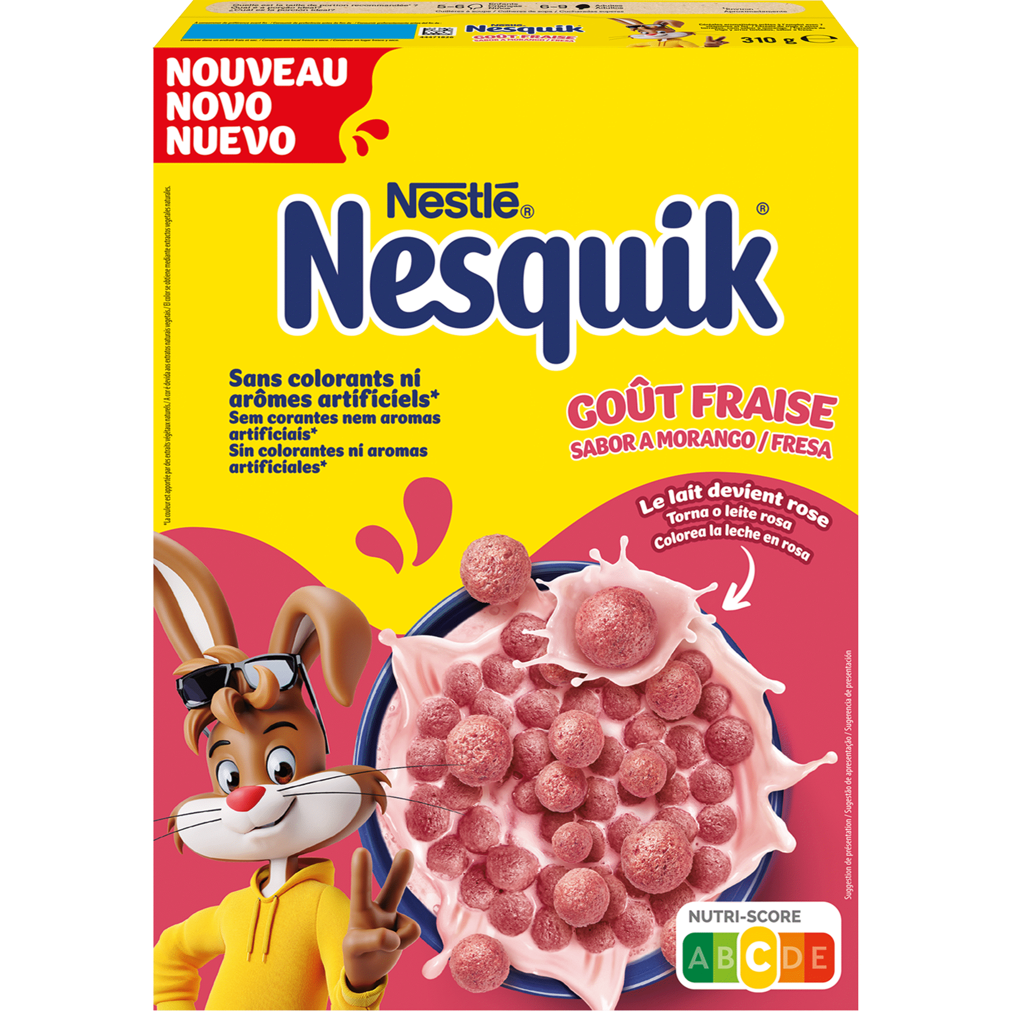 Cereais Morango Nesquik