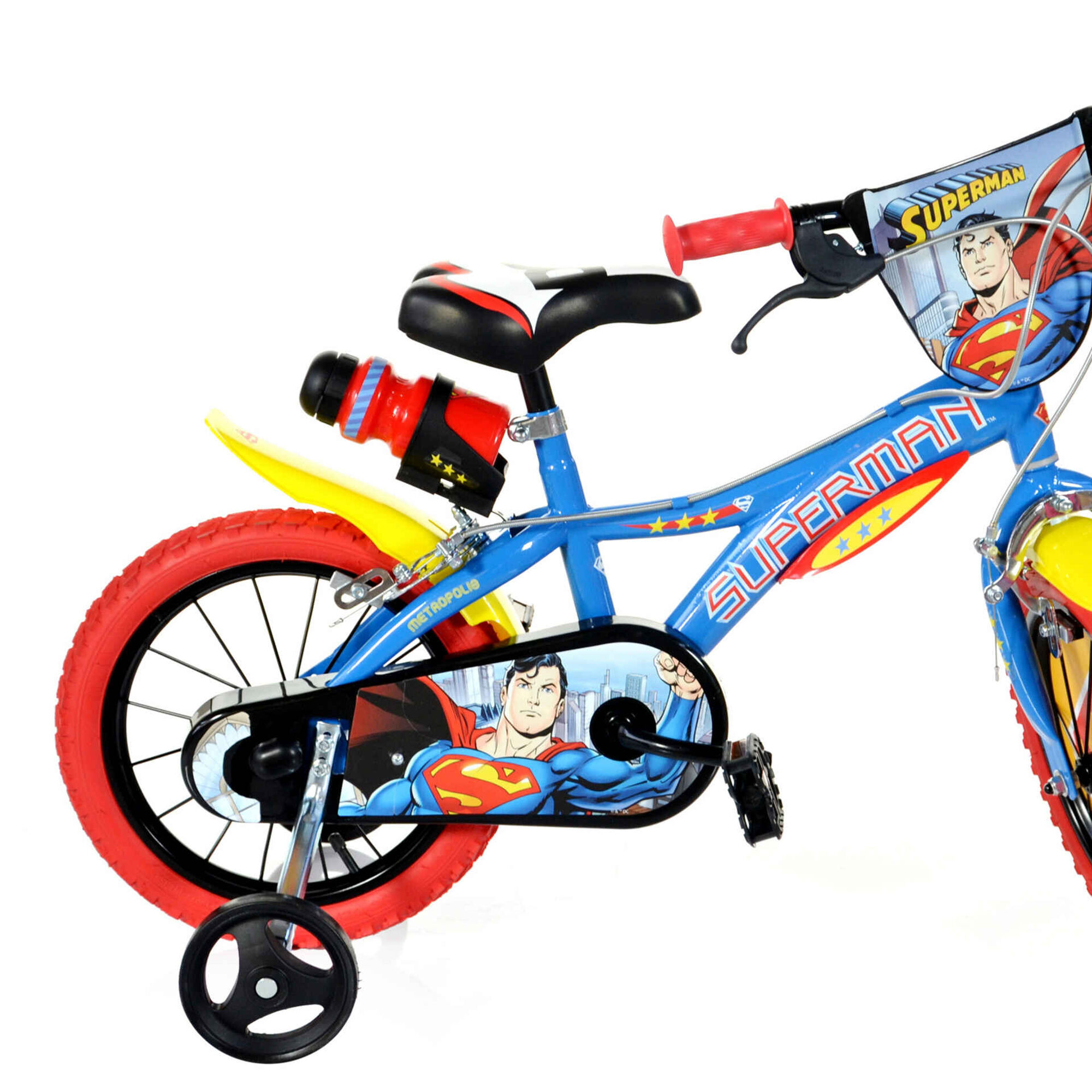 Bicicleta Criança Roda 16" 5-7 Anos Superman