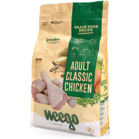 Ra&ccedil;&atilde;o para C&atilde;o Adulto Frango Grain Free Weego