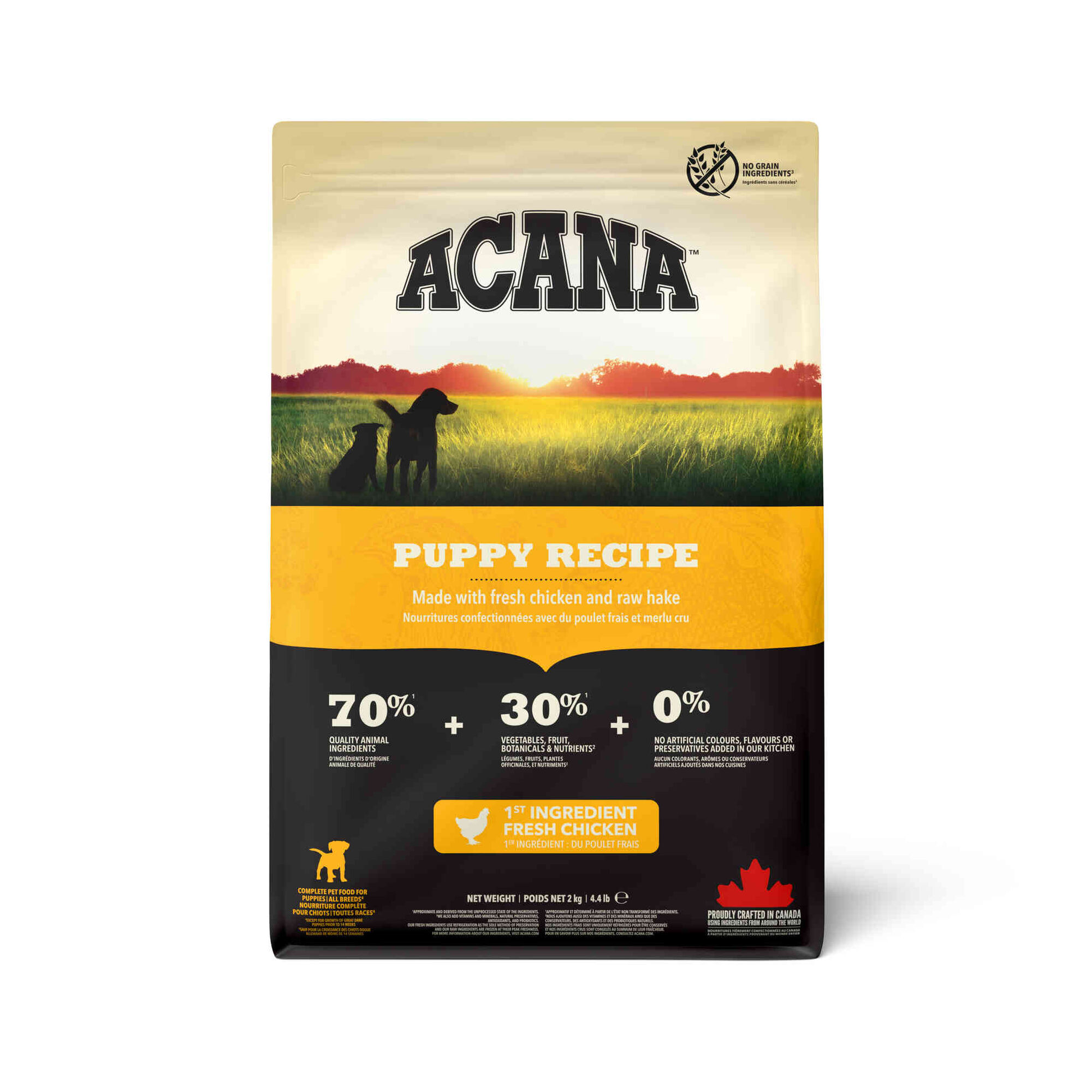 Ra&ccedil;&atilde;o para C&atilde;o J&uacute;nior Recipe Acana