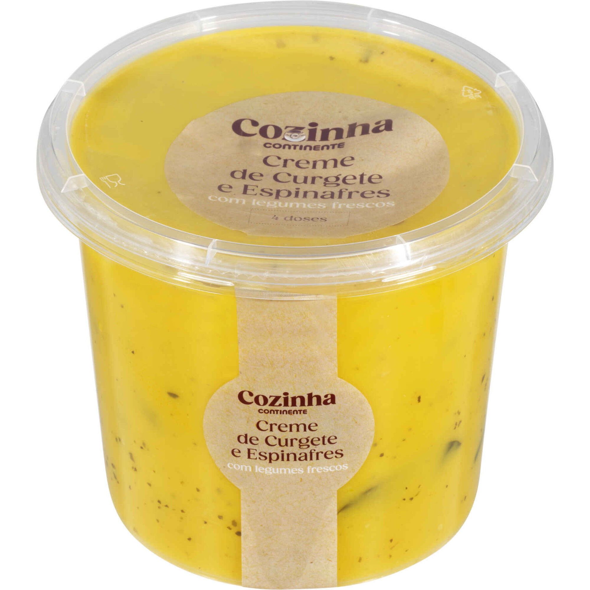Sopa de Curgete e Espinafres sem Batata Sopa de Curgete e Espinafres sem Batata
