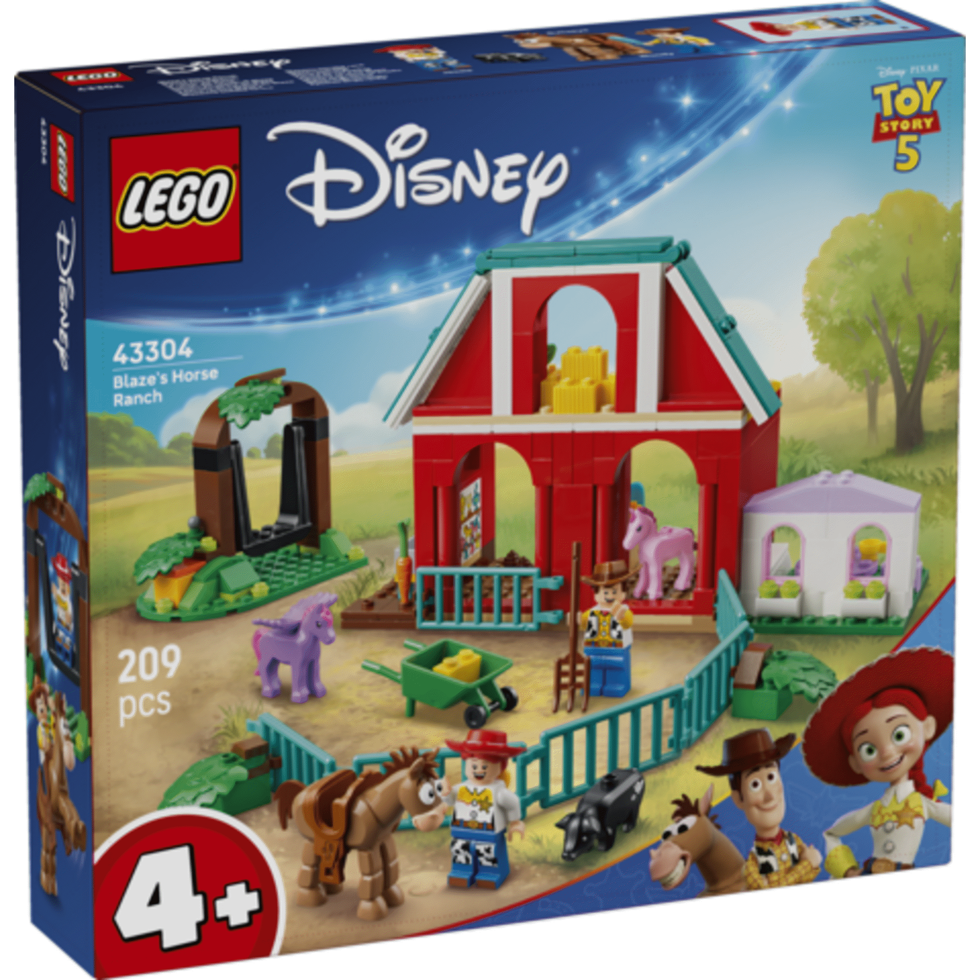 LEGO Disney - O Rancho de Cavalos do Blaze