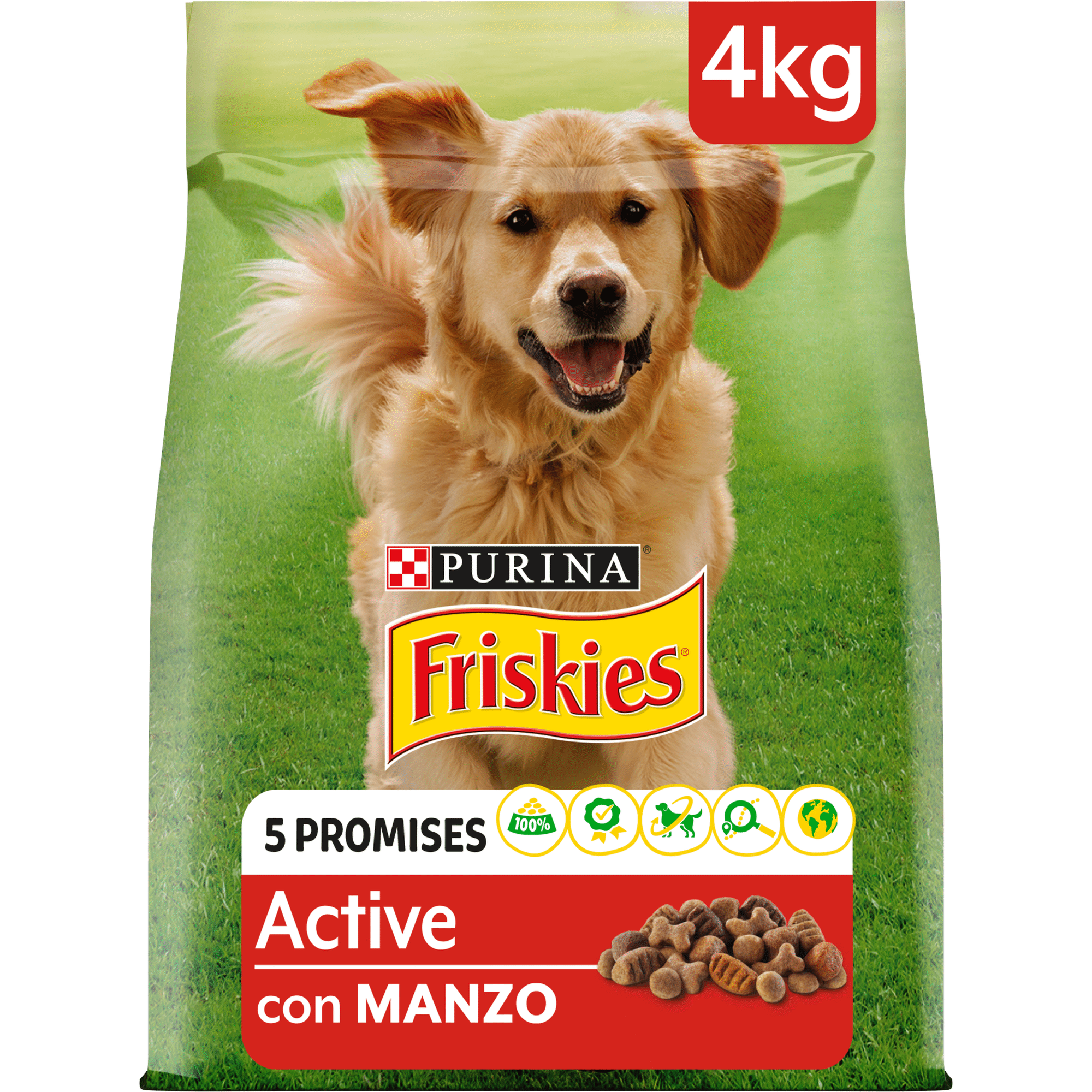 Ração para Cão Adulto Active Vaca