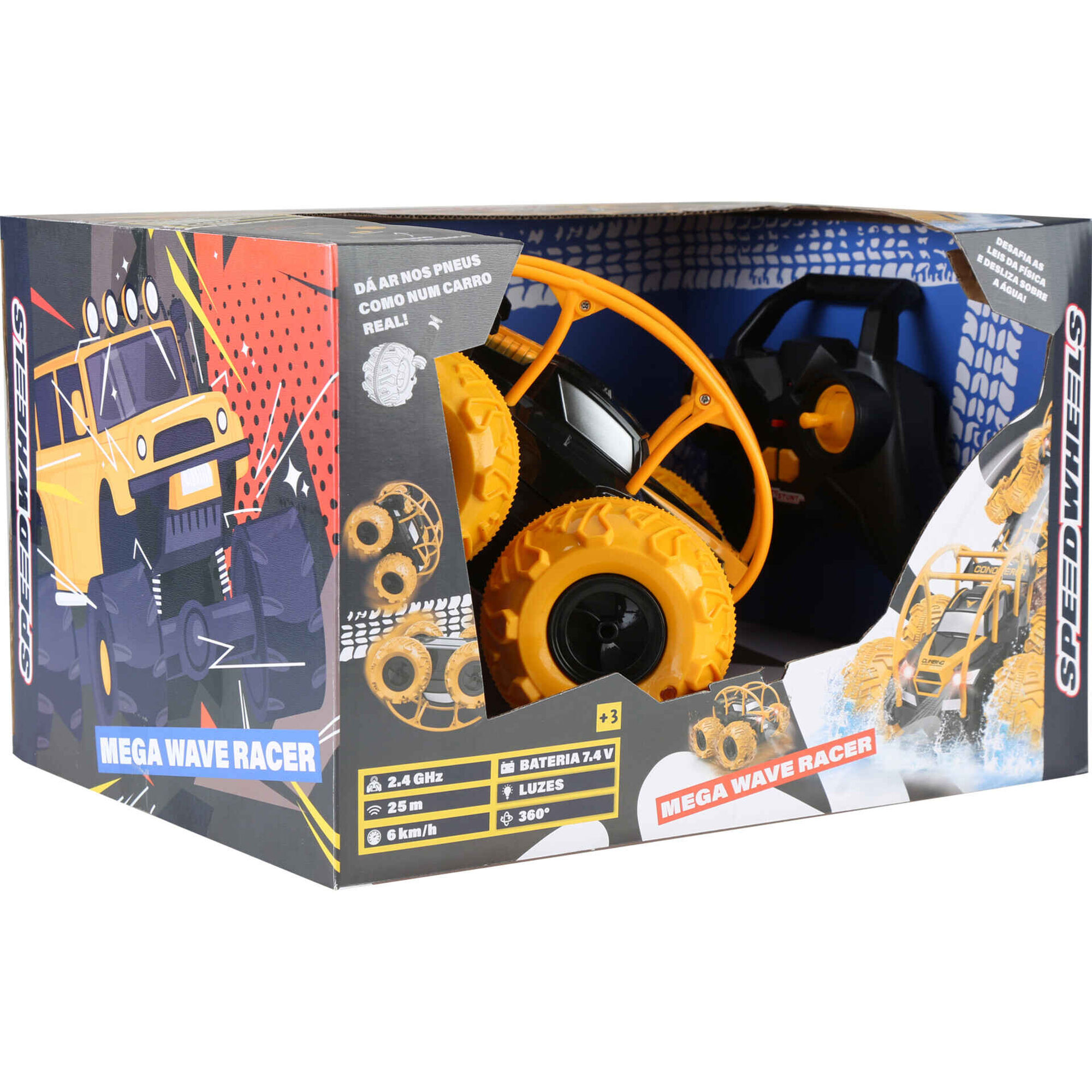 Zoko Speed Wheels - Mega Wave Racer Telecomandado 360&ordm;